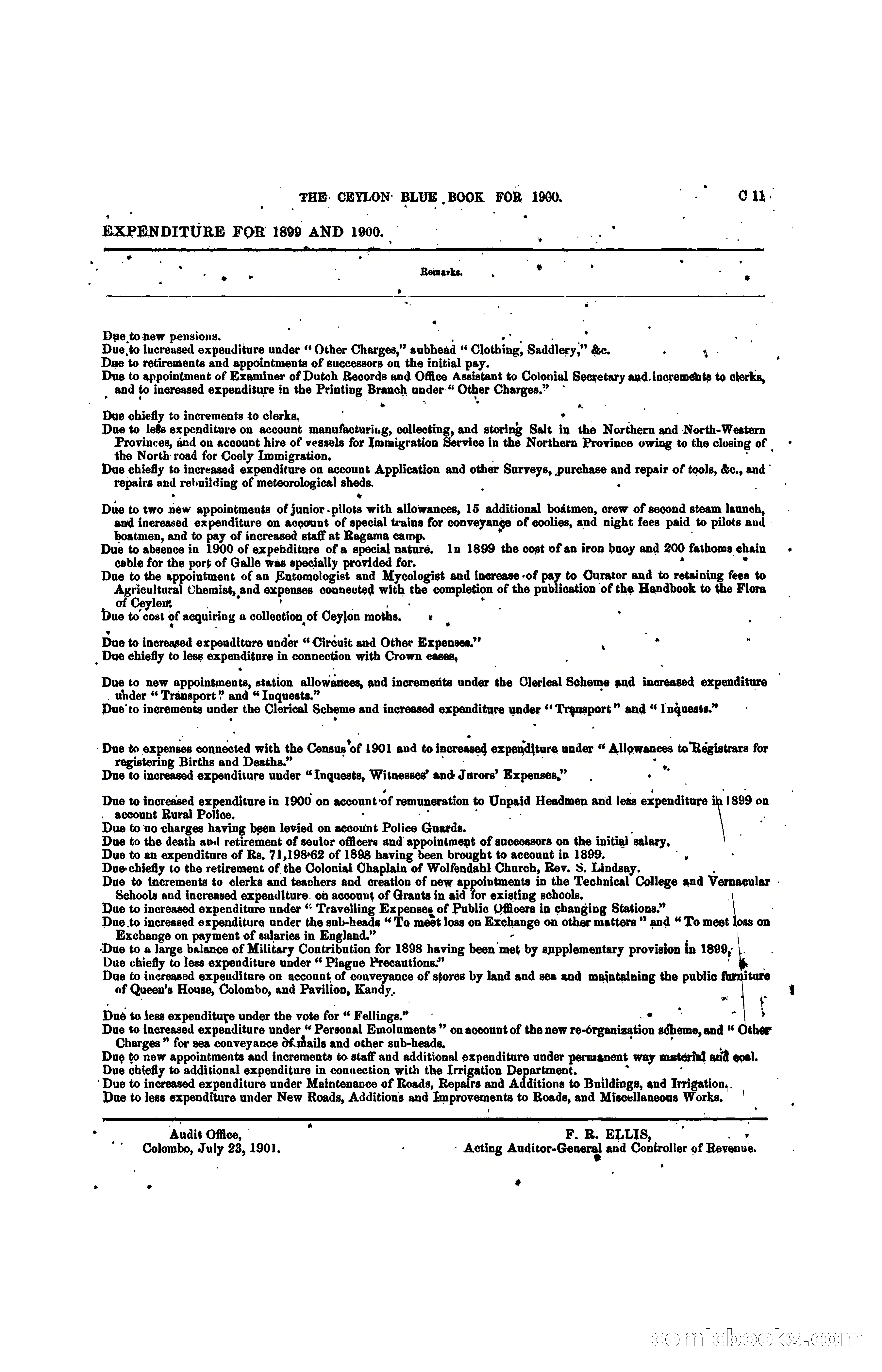 The Ceylon Blue Book, 1900 — page 81 of 400