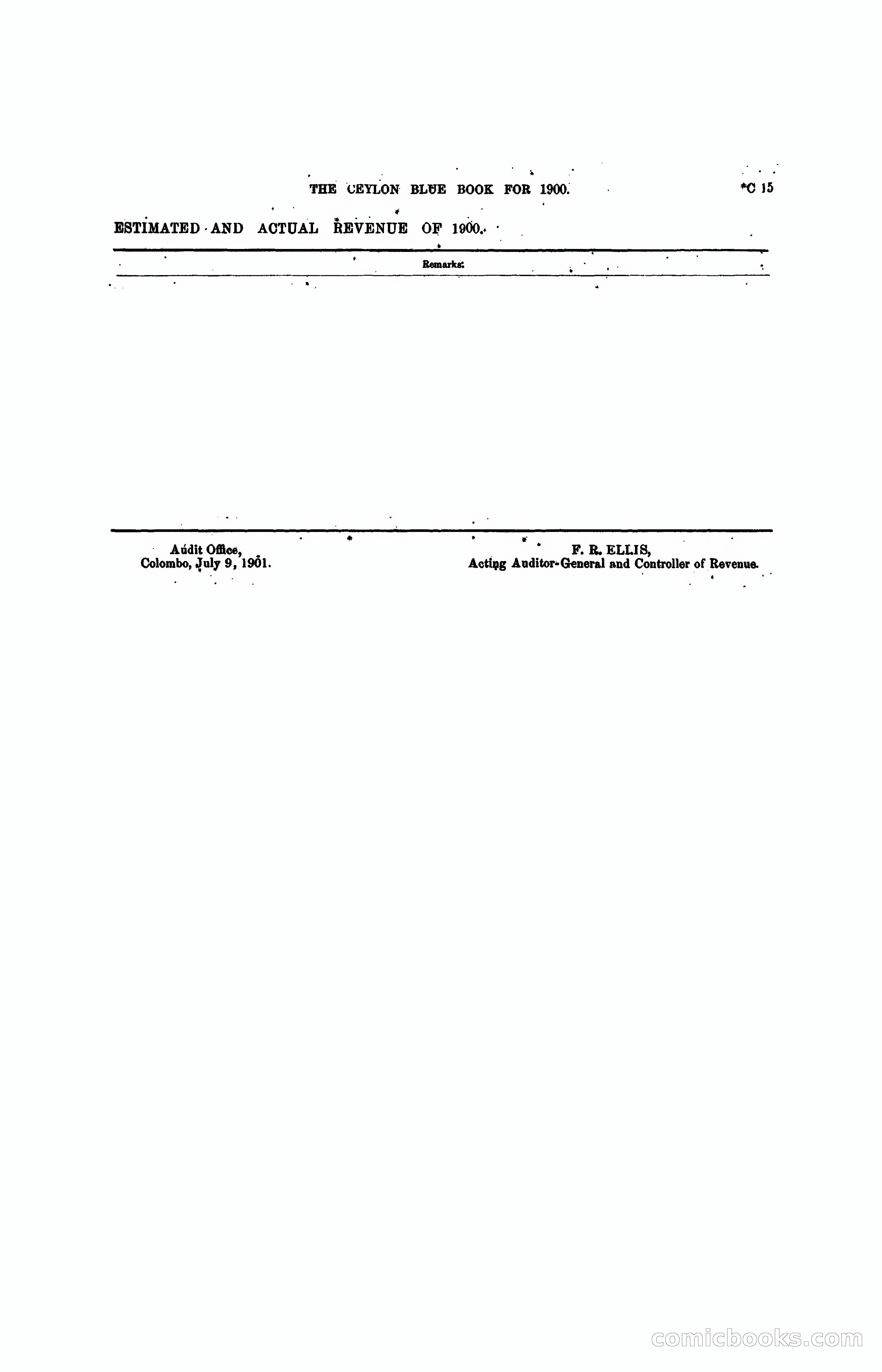 The Ceylon Blue Book, 1900 — page 85 of 400