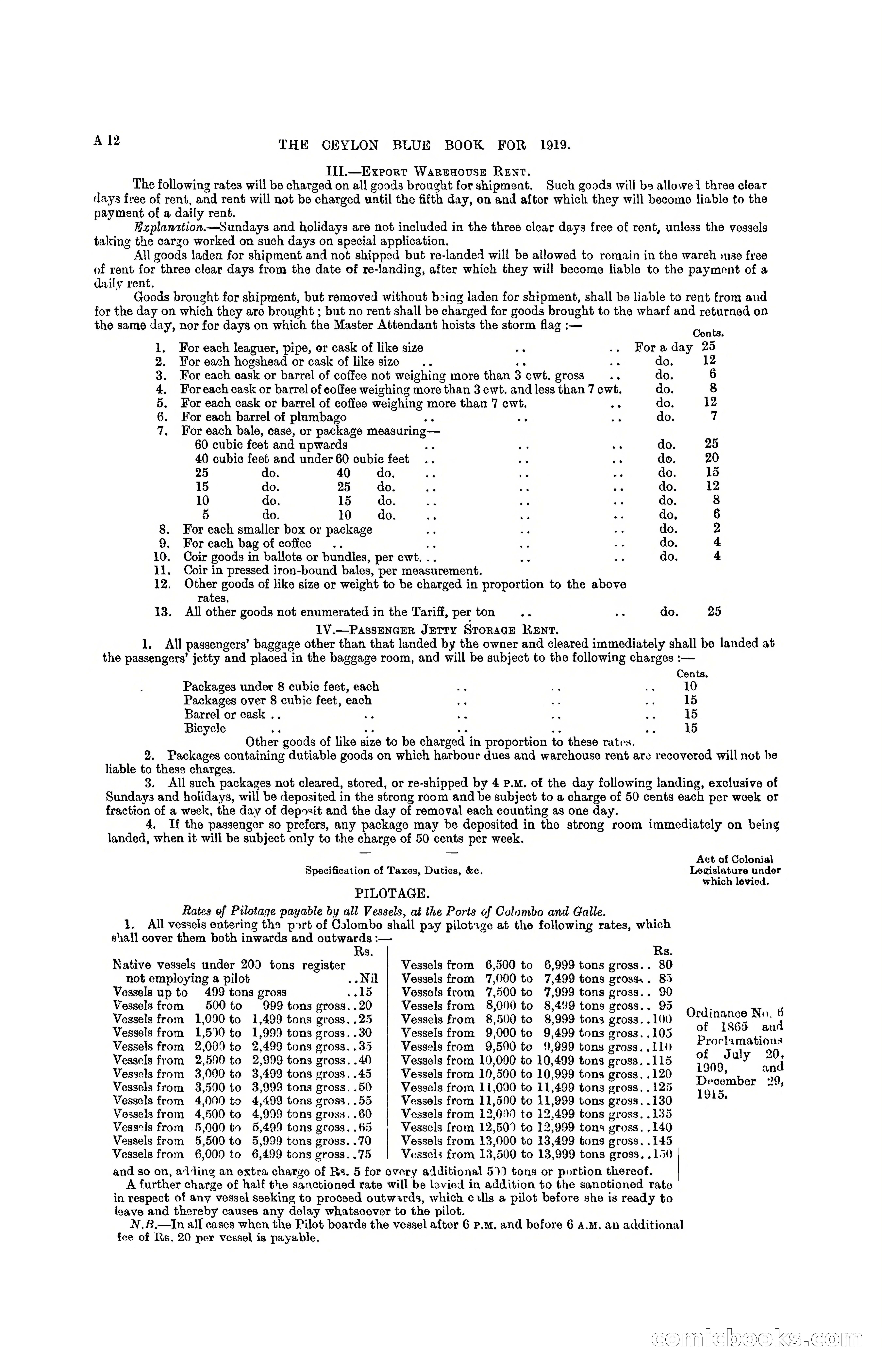 The Ceylon Blue Book, 1919 — page 26 of 396