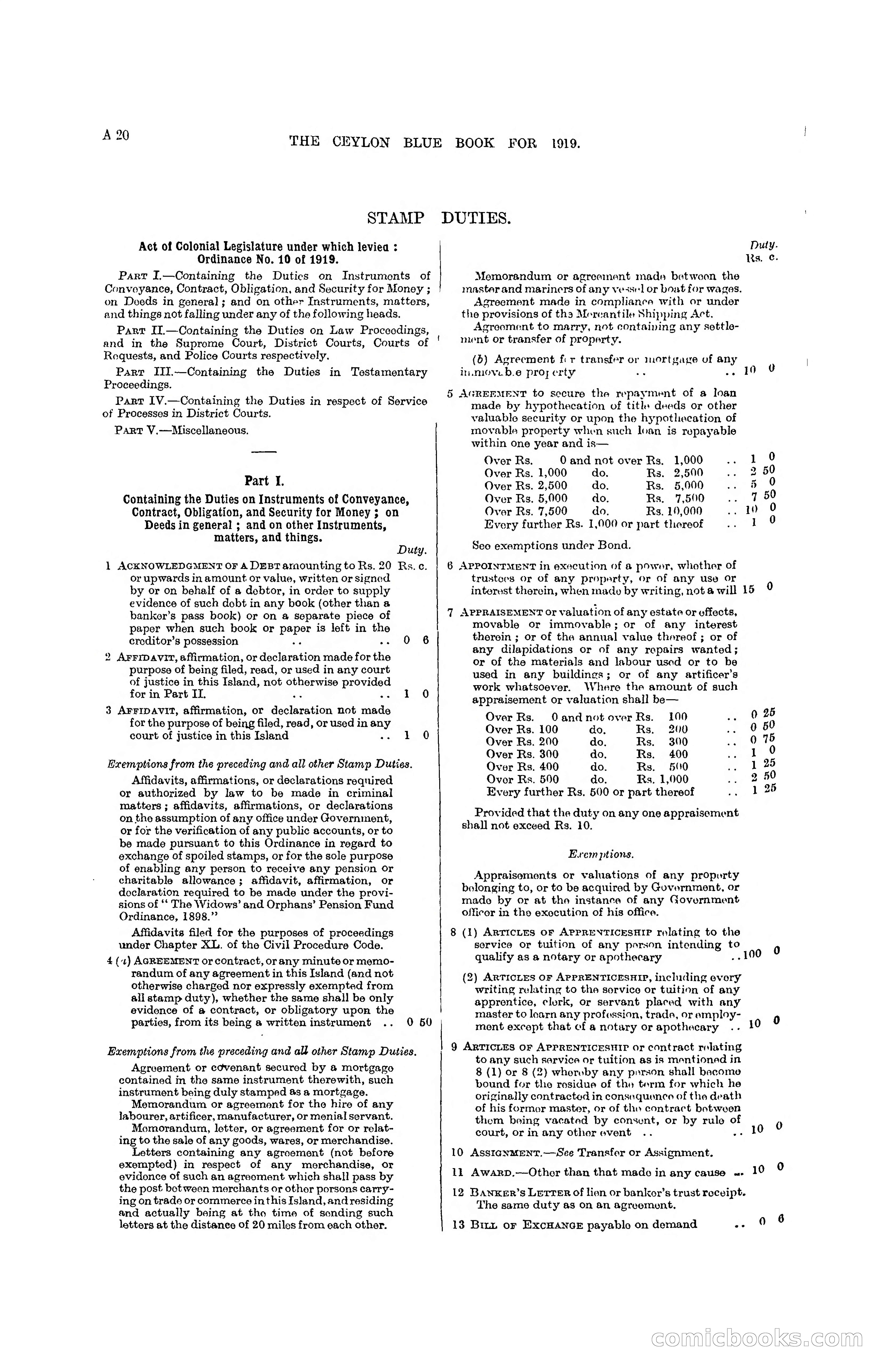The Ceylon Blue Book, 1919 — page 34 of 396