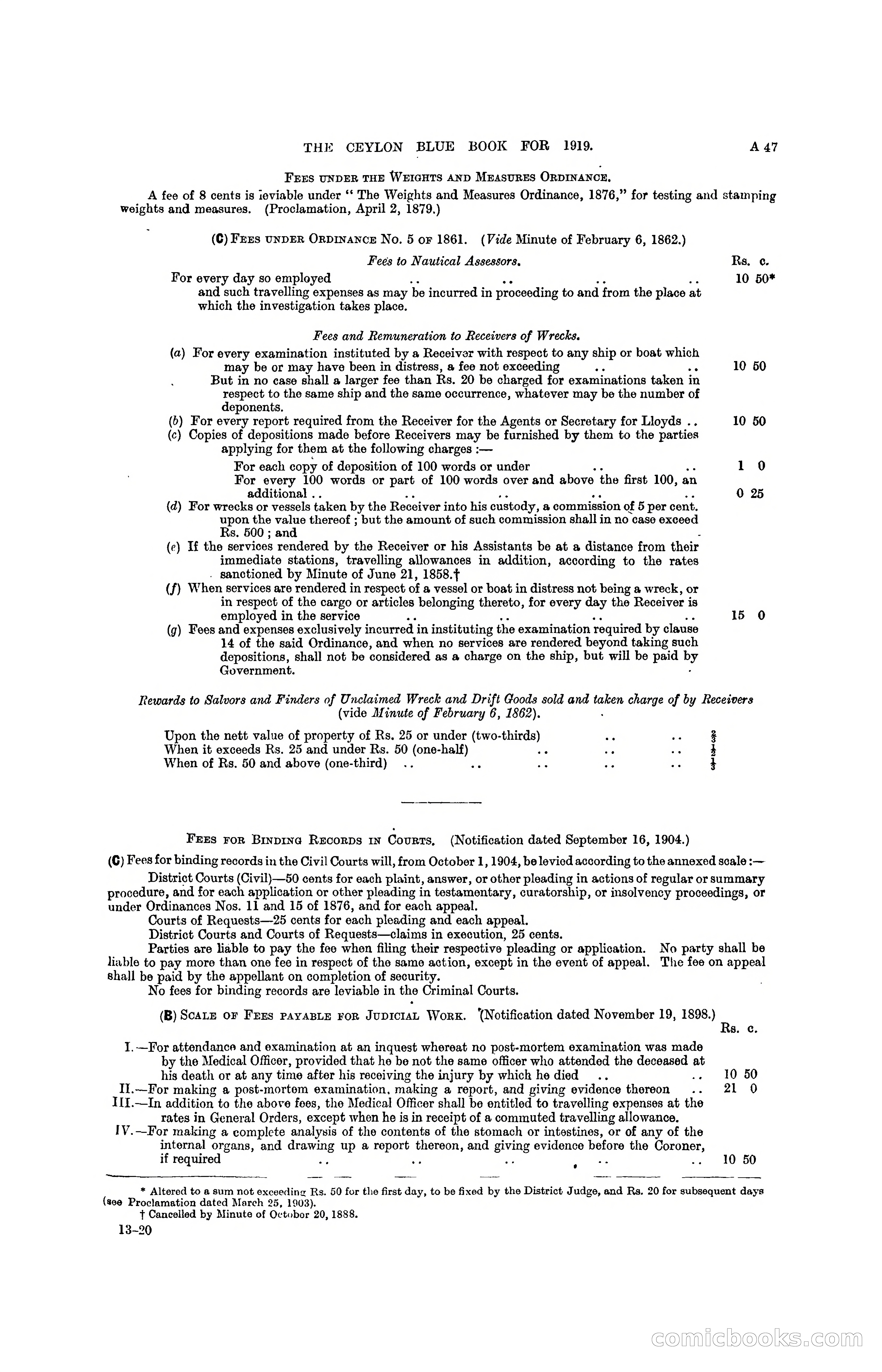 The Ceylon Blue Book, 1919 — page 61 of 396