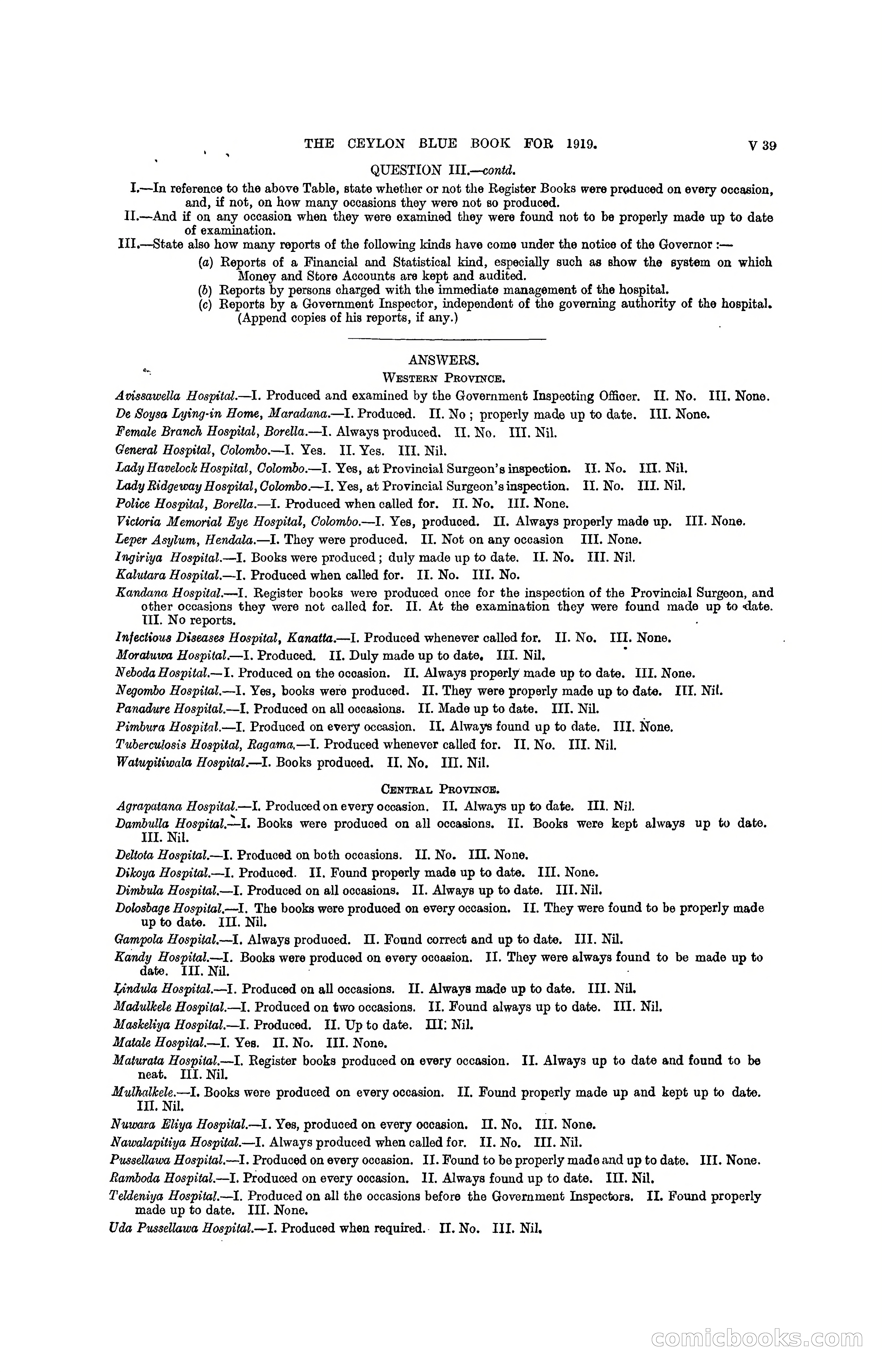 The Ceylon Blue Book, 1919 — page 365 of 396