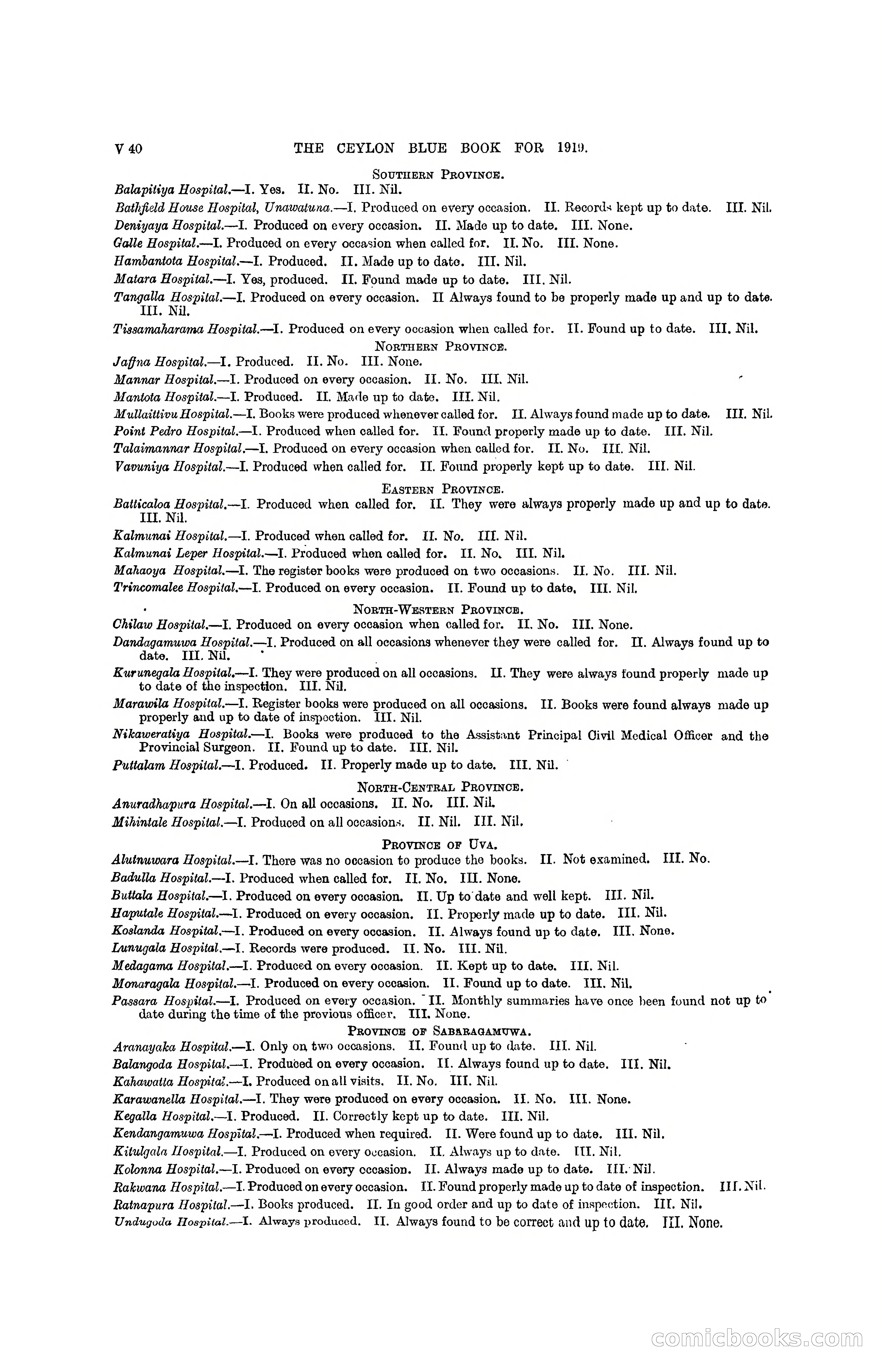 The Ceylon Blue Book, 1919 — page 366 of 396