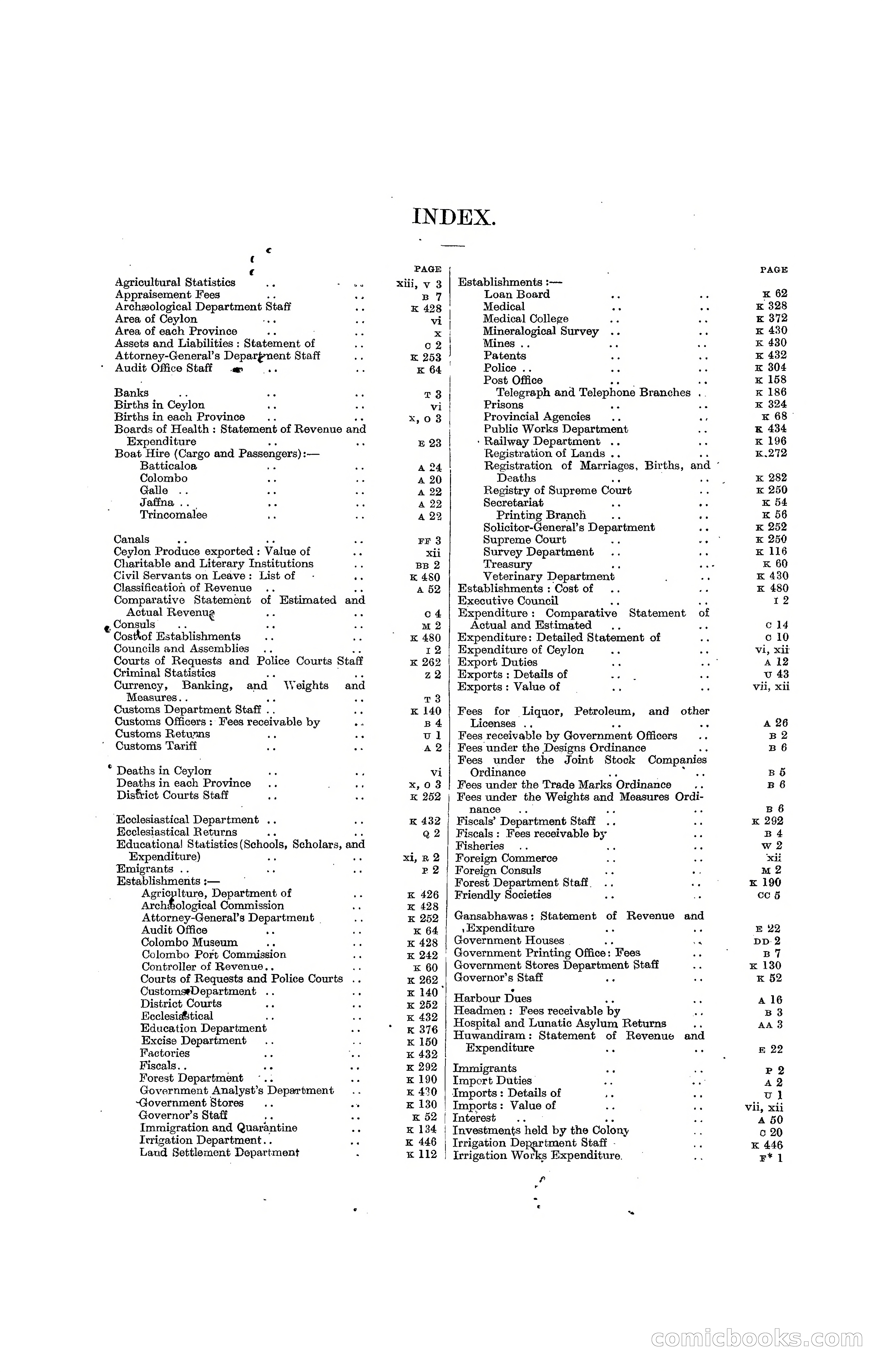 The Ceylon Blue Book, 1914 — page 5 of 398