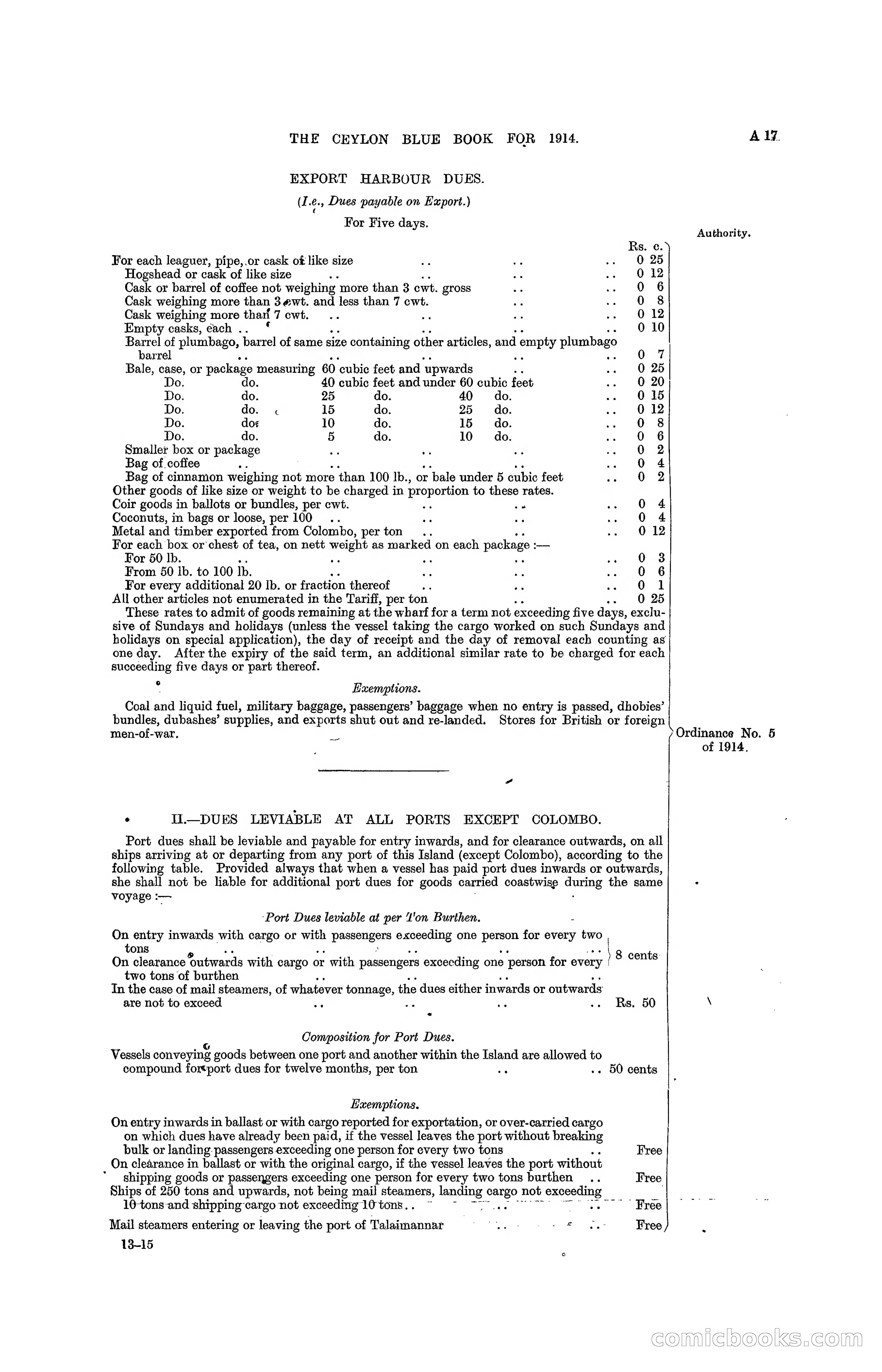 The Ceylon Blue Book, 1914 — page 35 of 398