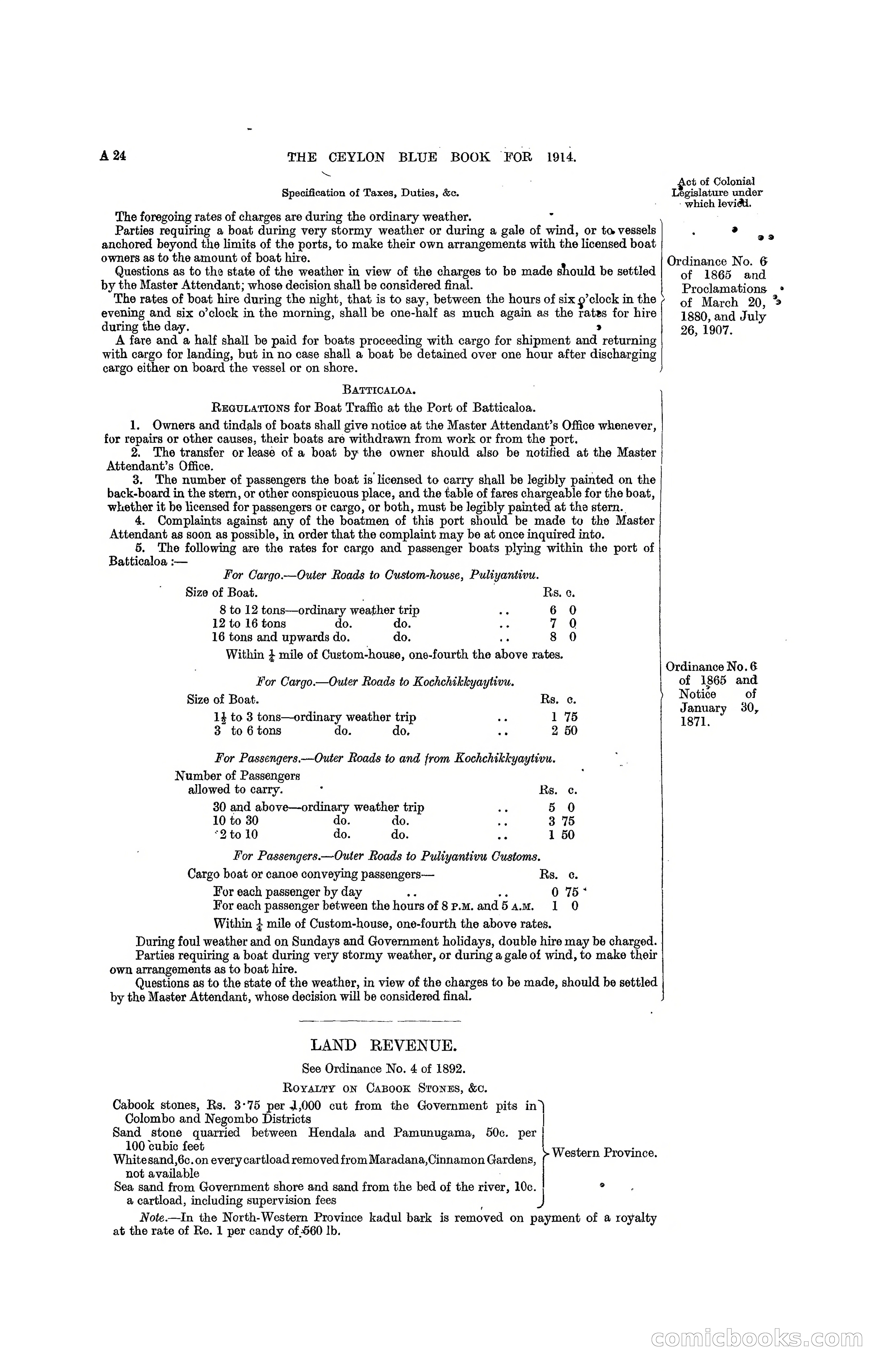 The Ceylon Blue Book, 1914 — page 42 of 398