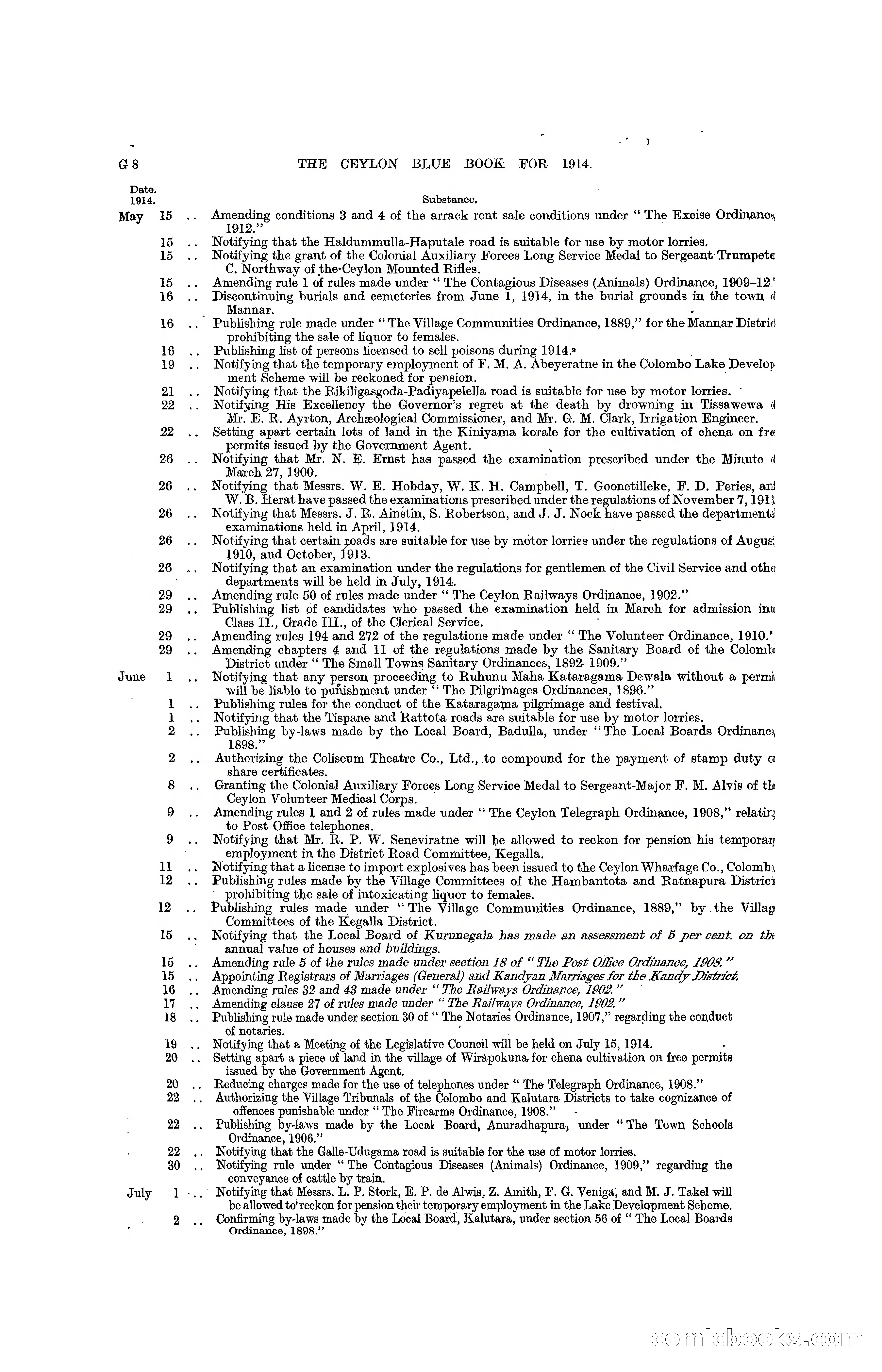 The Ceylon Blue Book, 1914 — page 226 of 398