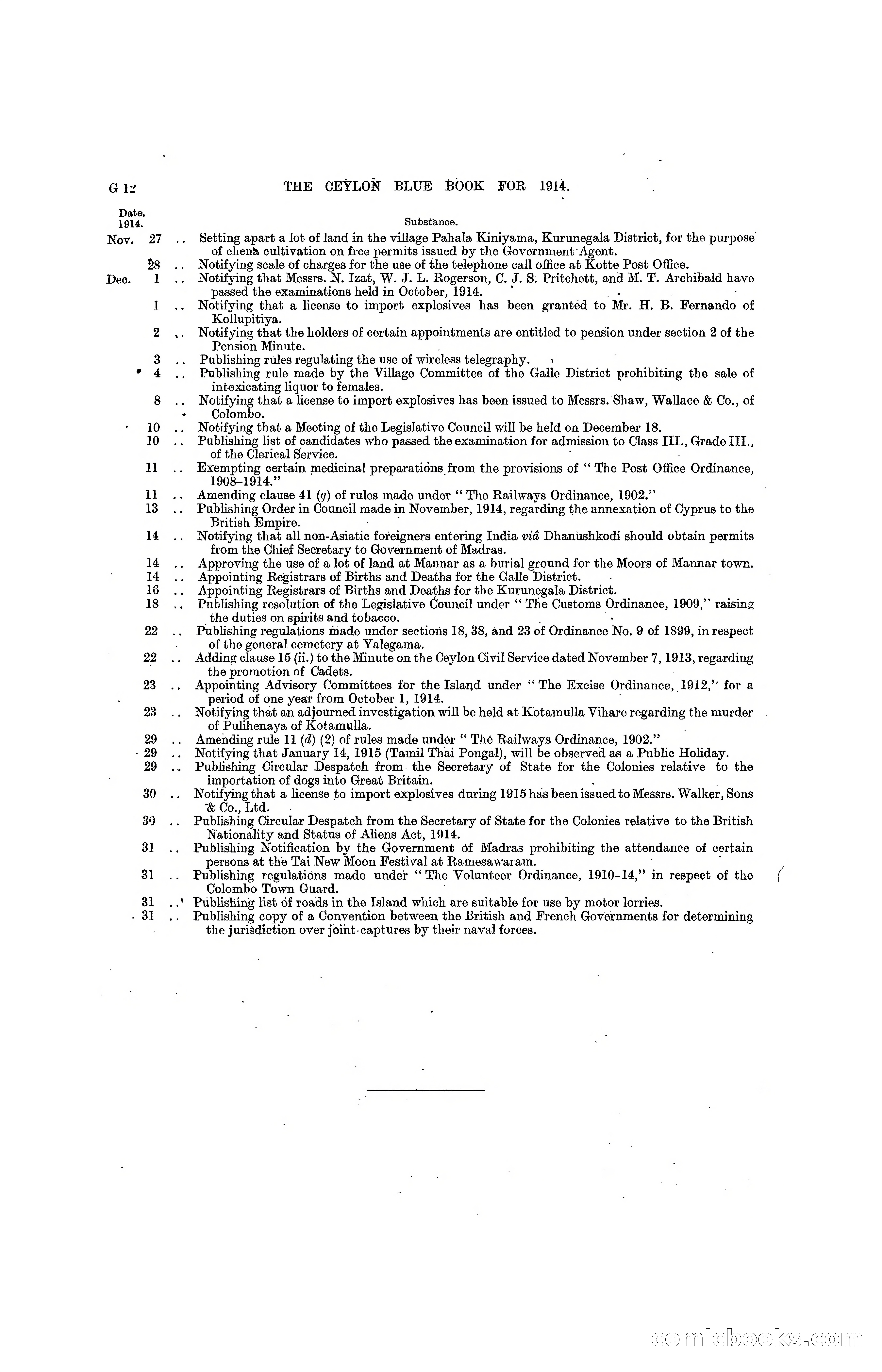 The Ceylon Blue Book, 1914 — page 230 of 398