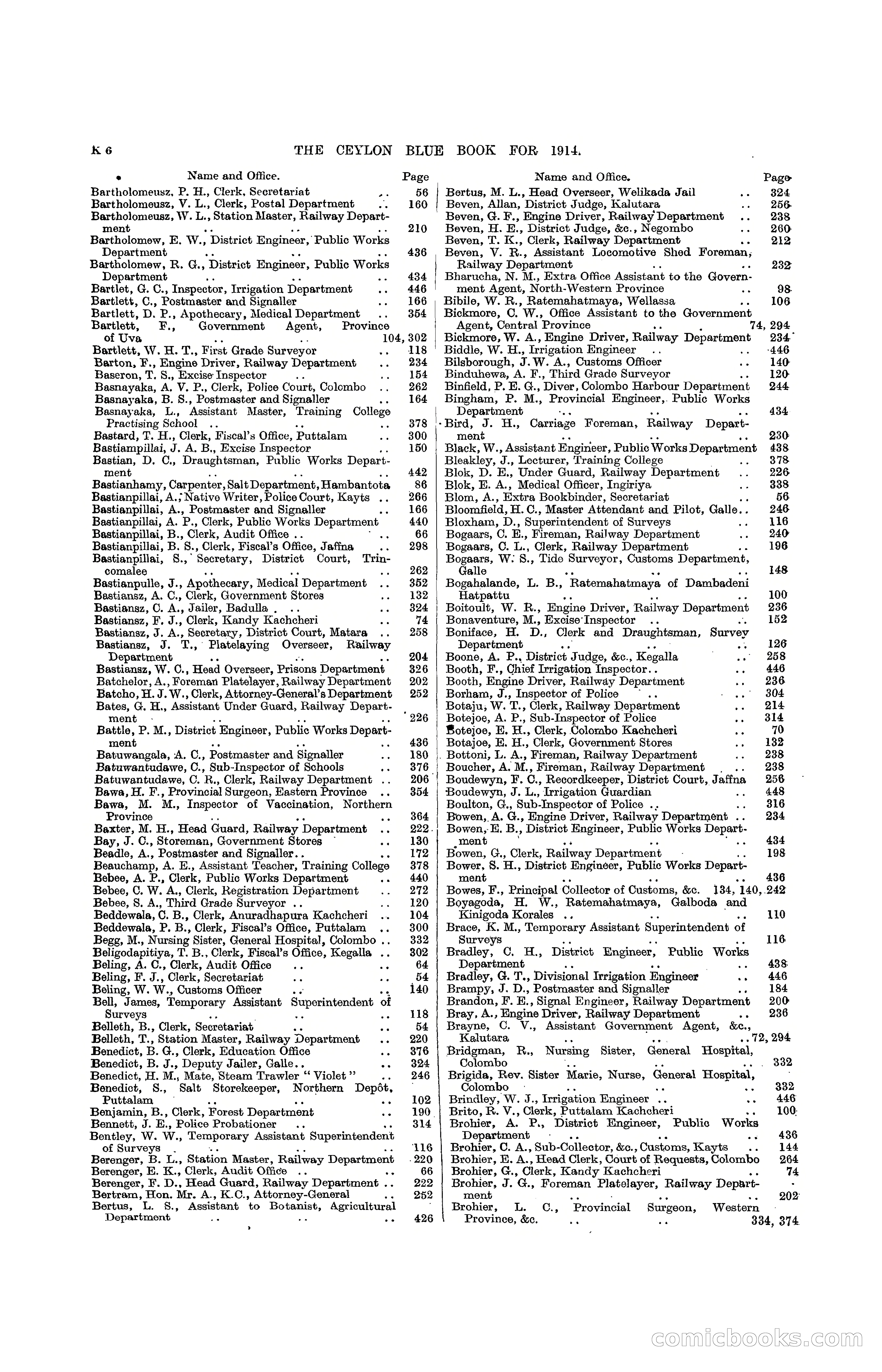 The Ceylon Blue Book, 1914 — page 252 of 398