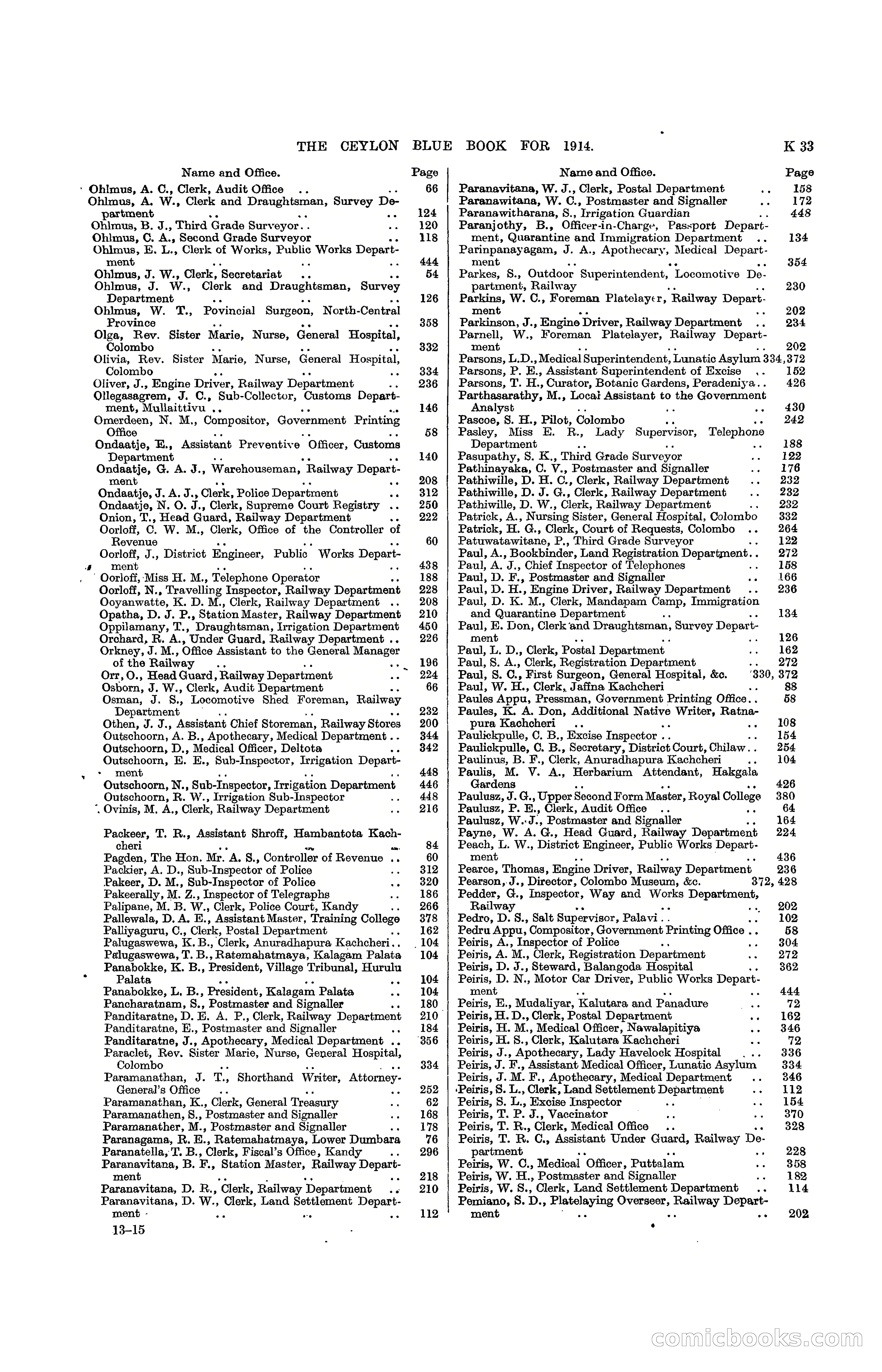 The Ceylon Blue Book, 1914 — page 279 of 398
