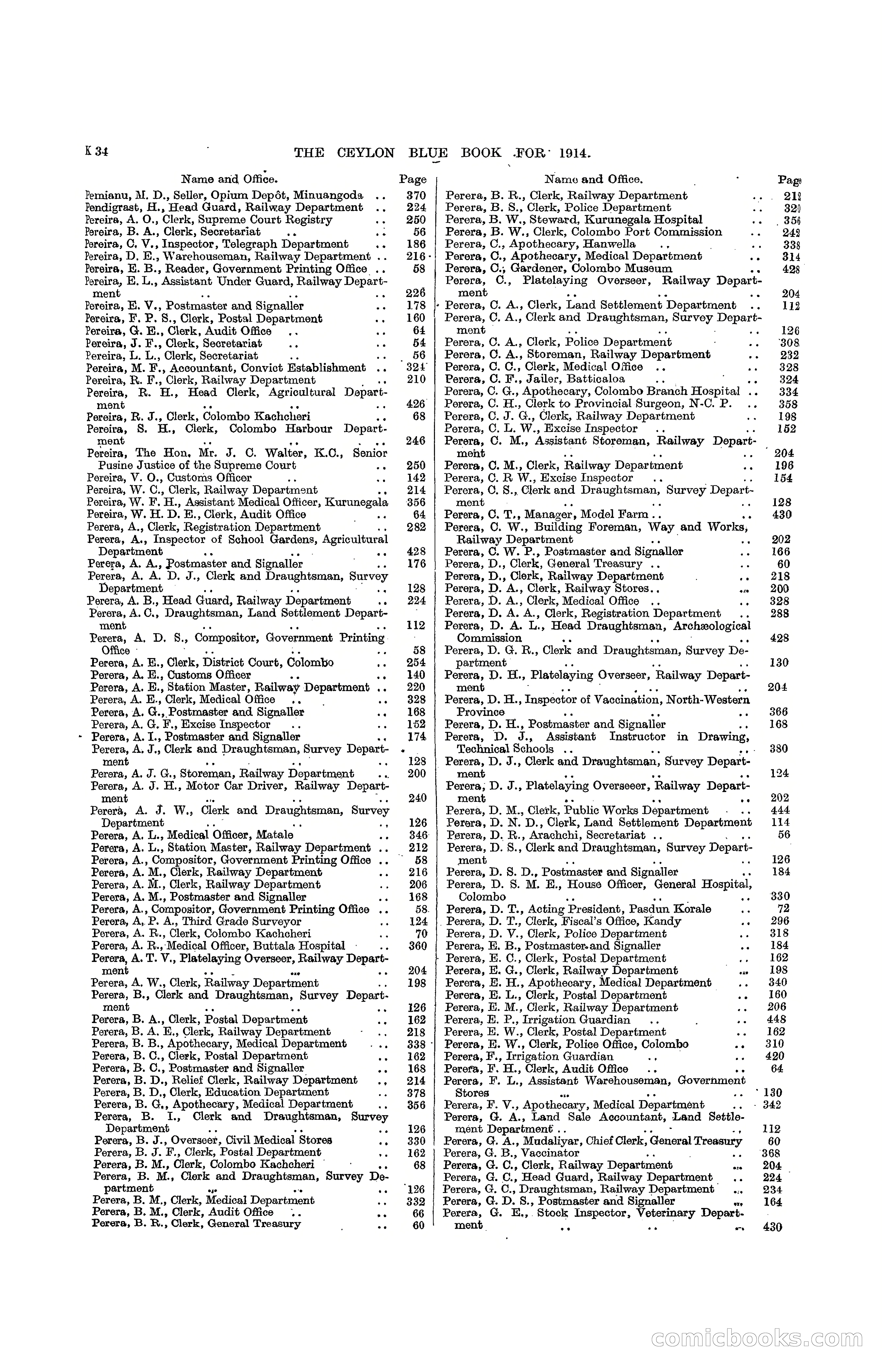 The Ceylon Blue Book, 1914 — page 280 of 398