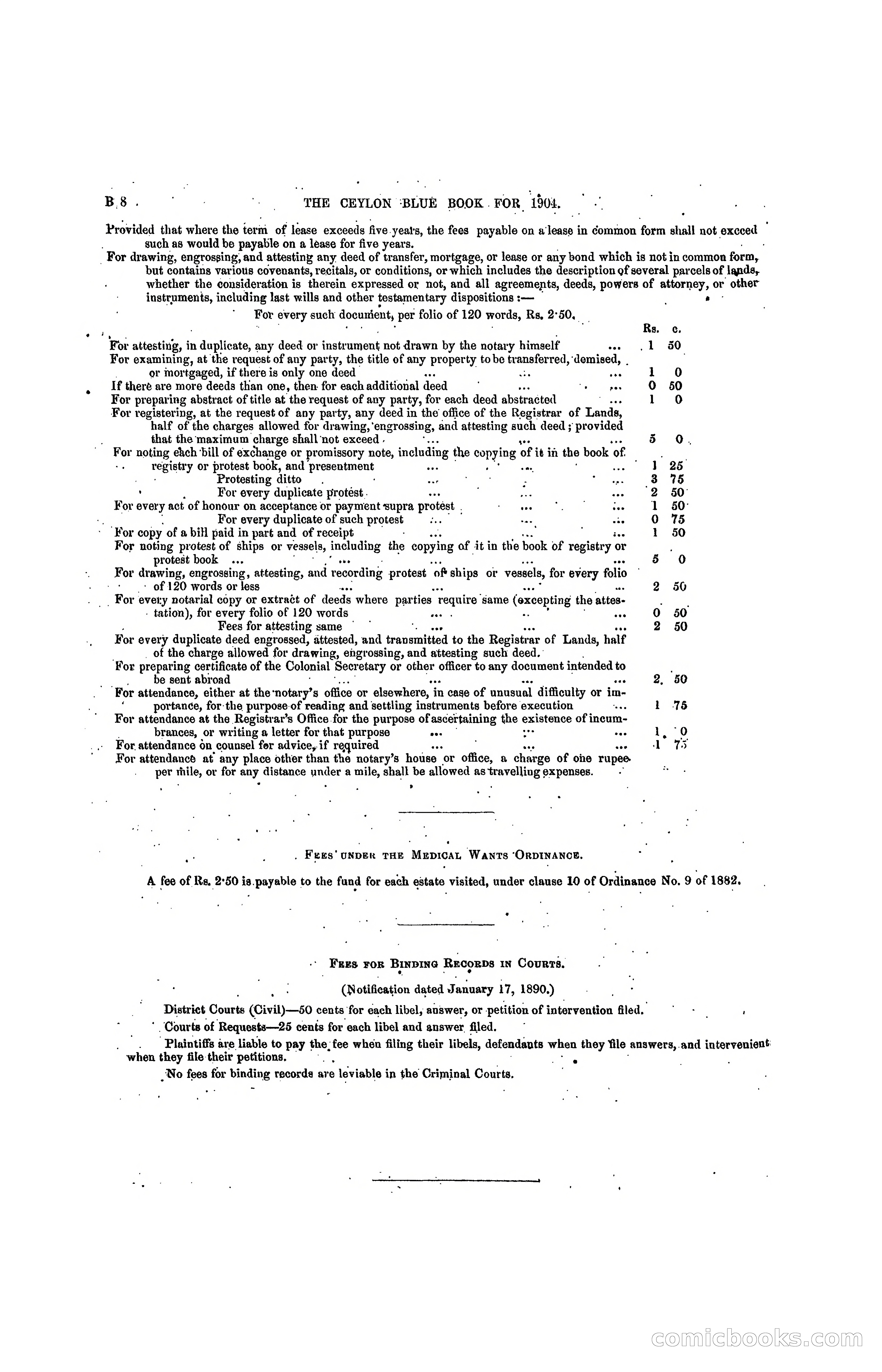 The Ceylon Blue Book, 1904 — page 66 of 400