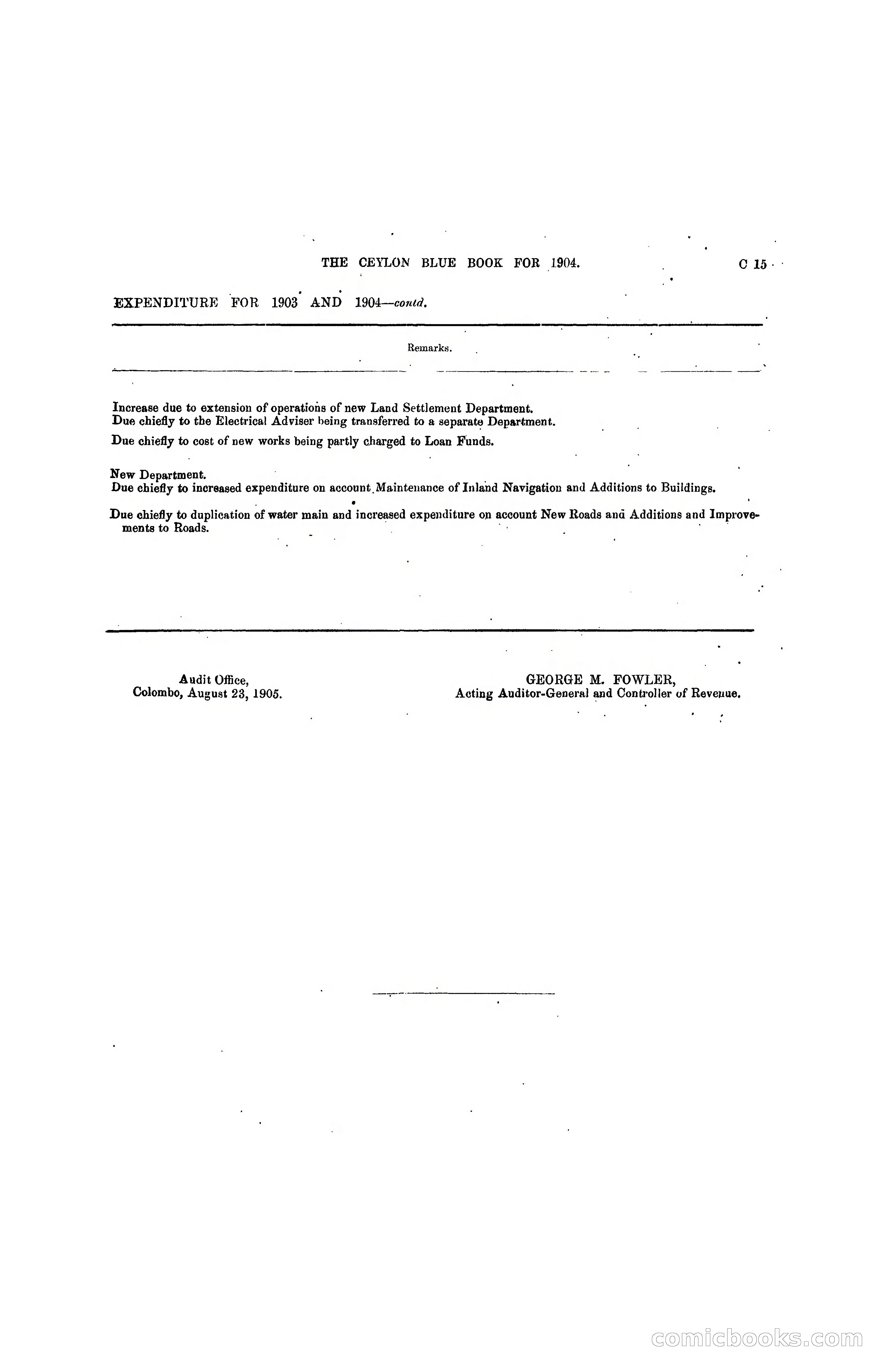 The Ceylon Blue Book, 1904 — page 81 of 400
