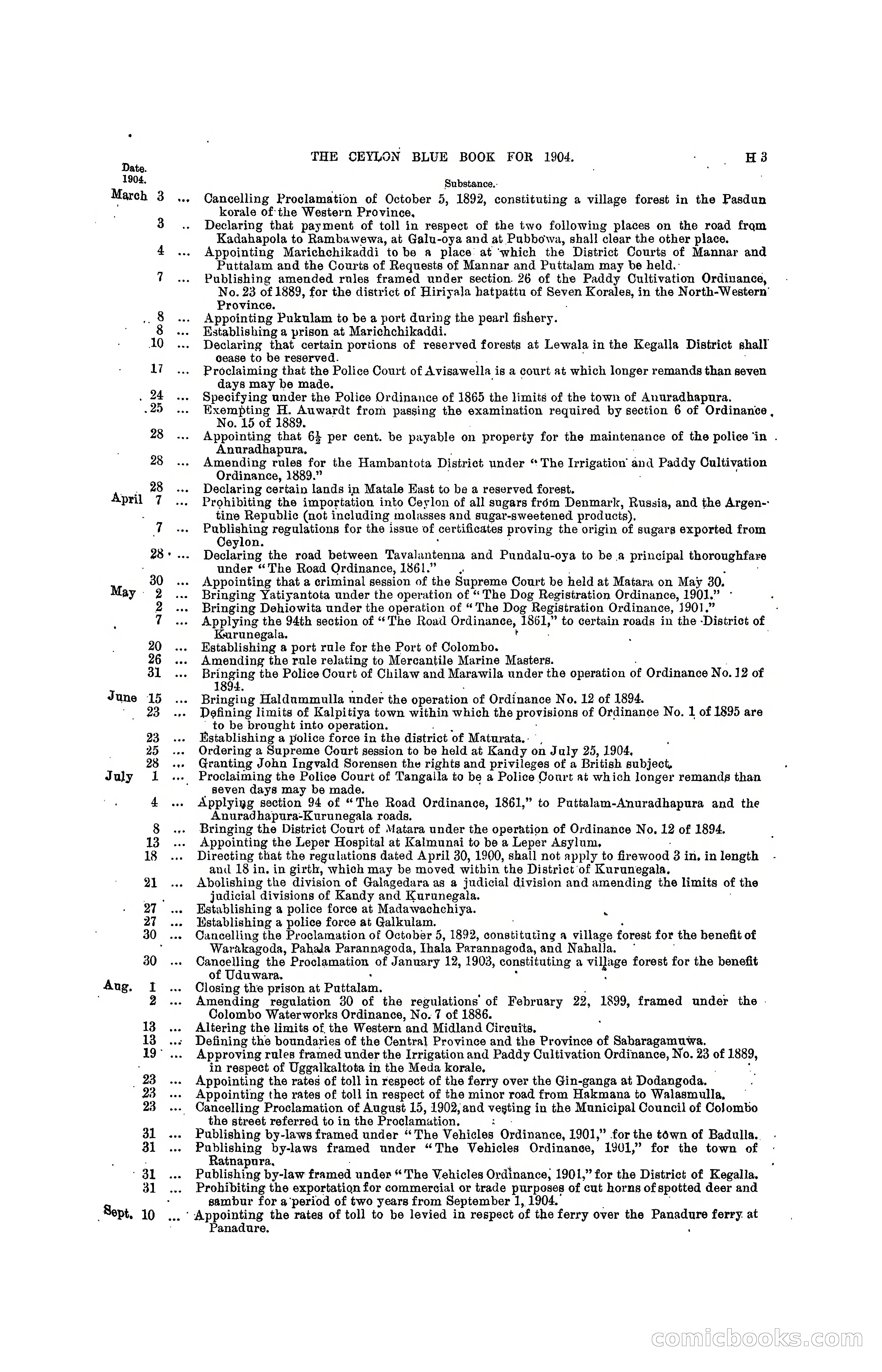 The Ceylon Blue Book, 1904 — page 179 of 400