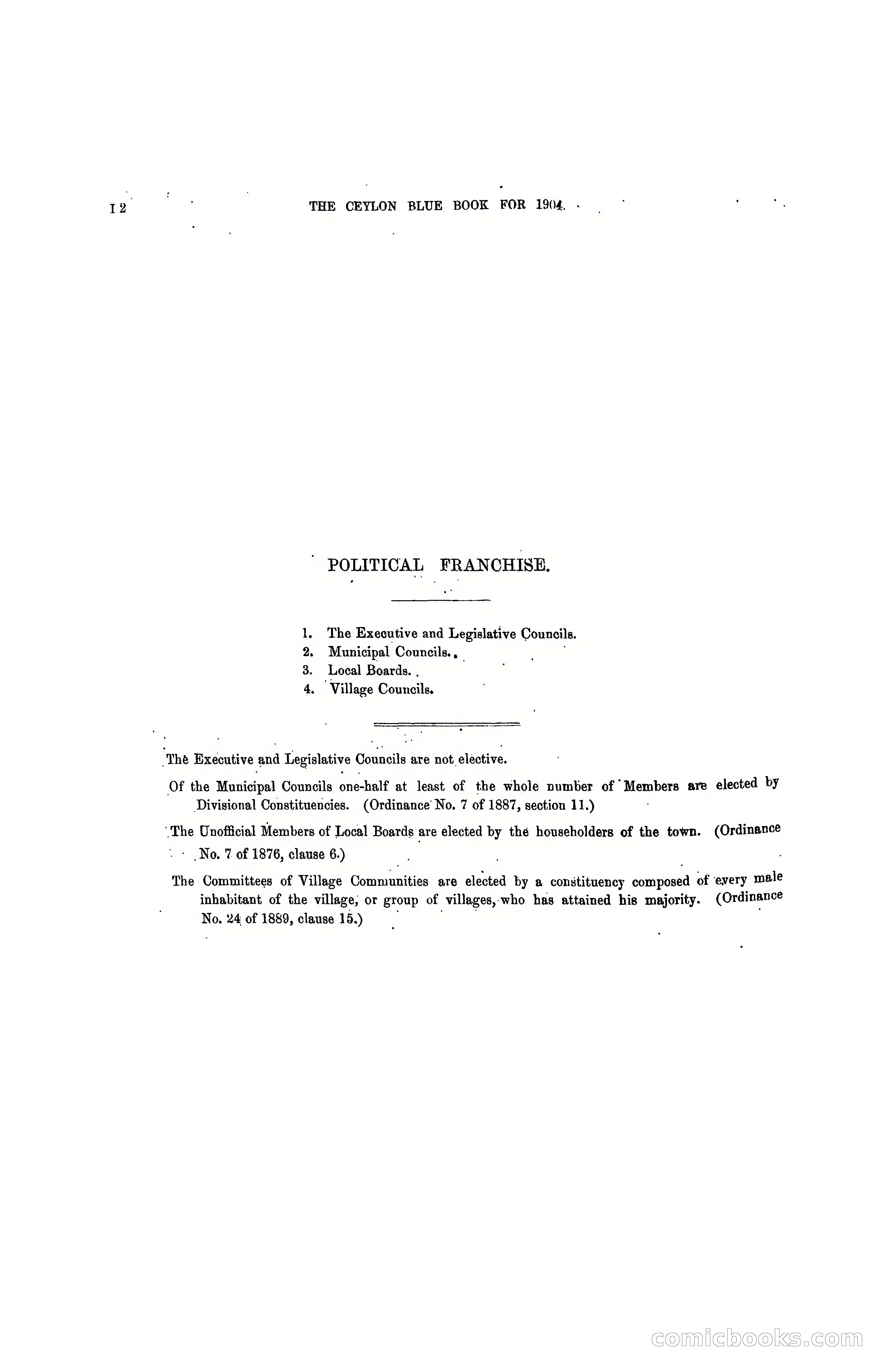 The Ceylon Blue Book, 1904 — page 186 of 400