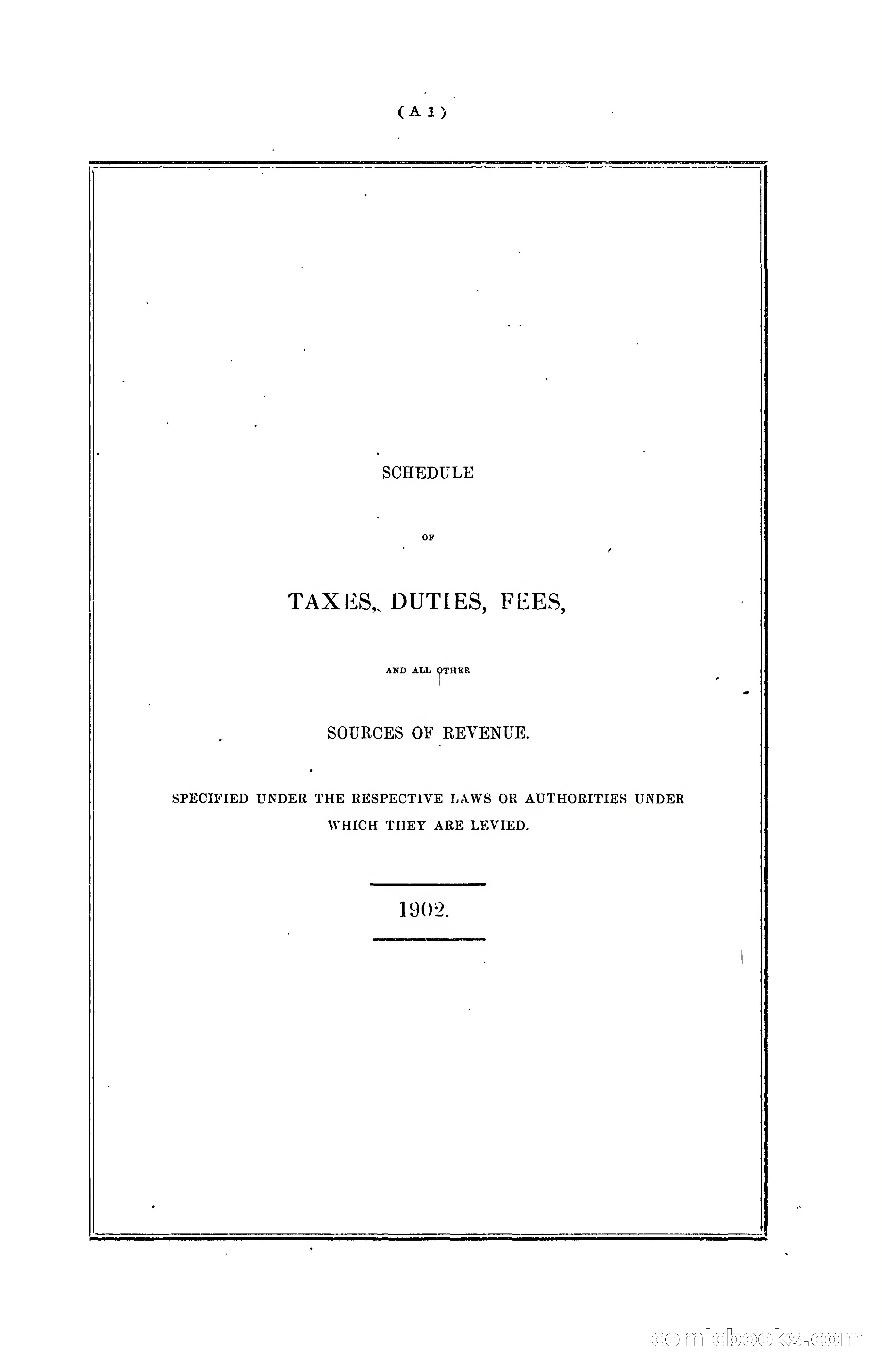 Hongkong Blue Book for the Year, 1902 — page 9 of 395