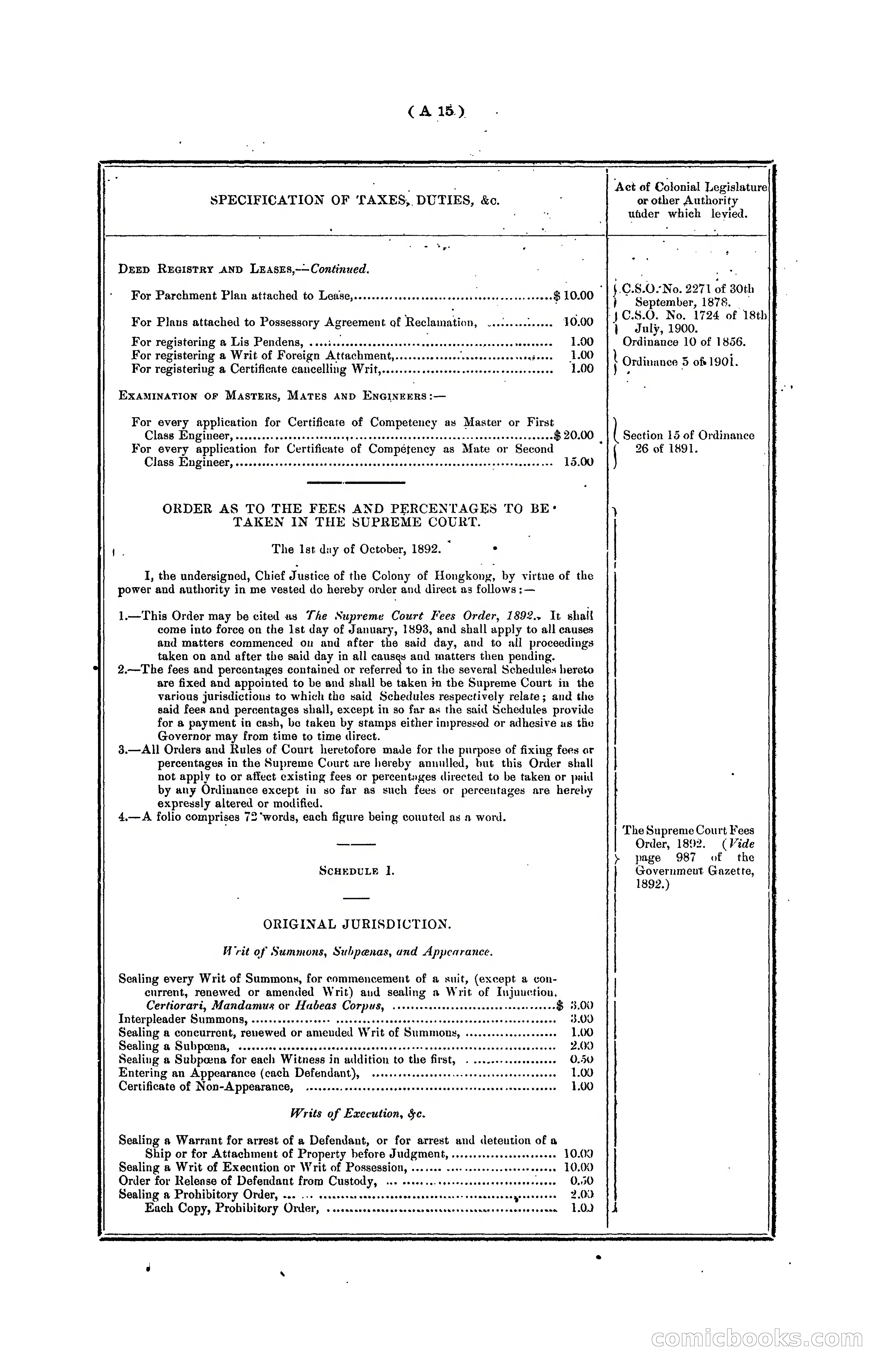 Hongkong Blue Book for the Year, 1902 — page 25 of 395