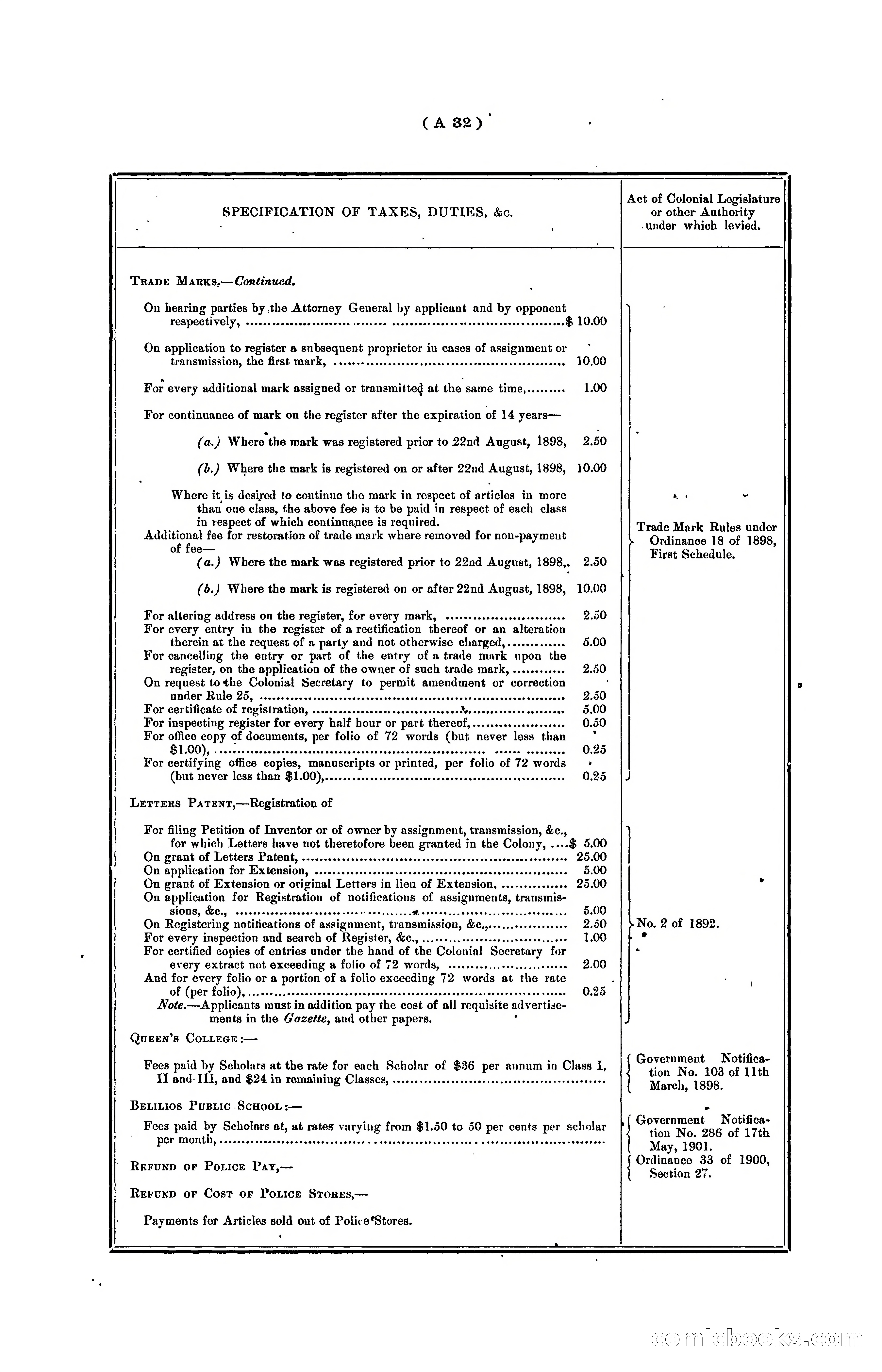 Hongkong Blue Book for the Year, 1902 — page 42 of 395