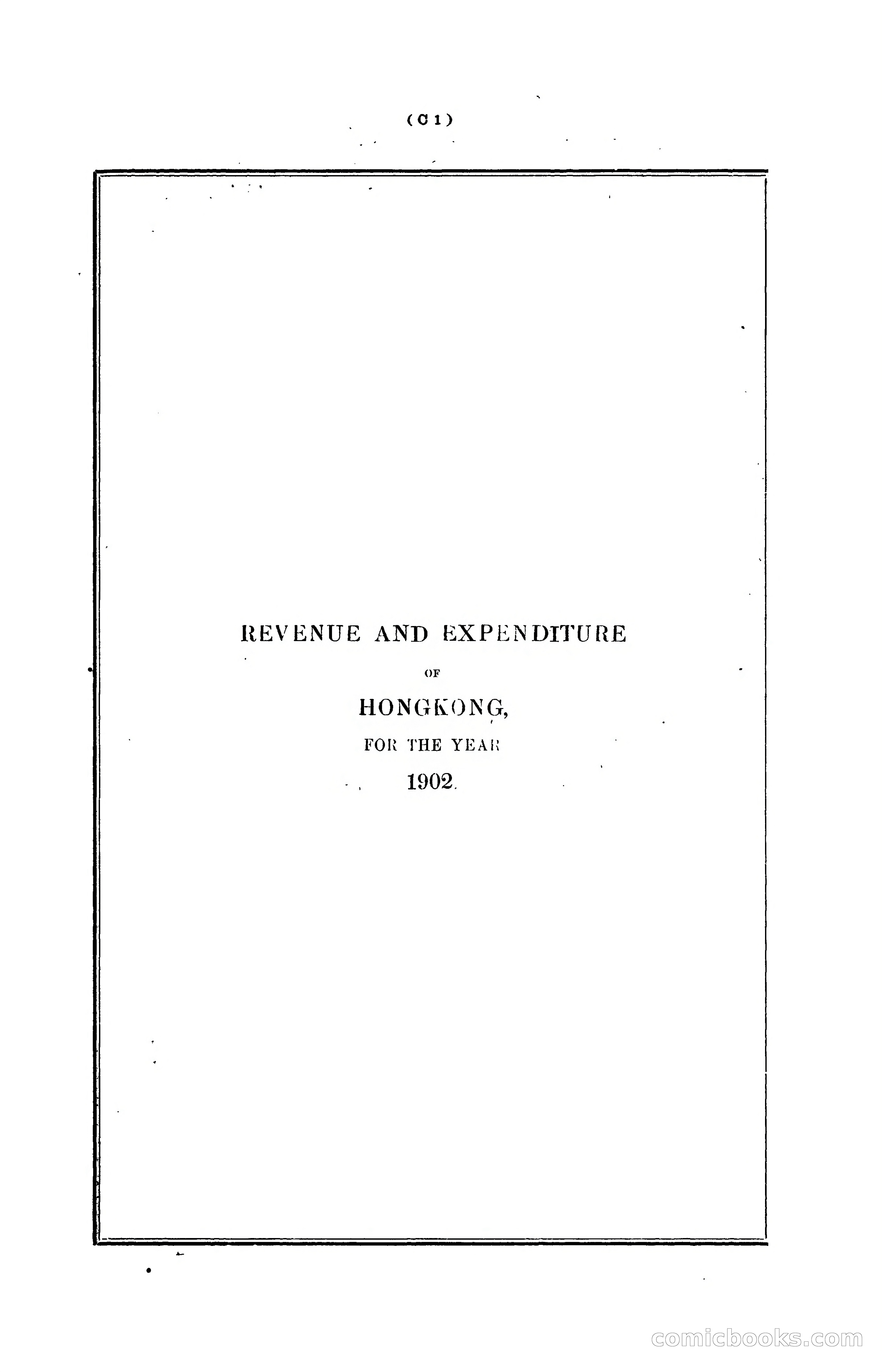 Hongkong Blue Book for the Year, 1902 — page 54 of 395
