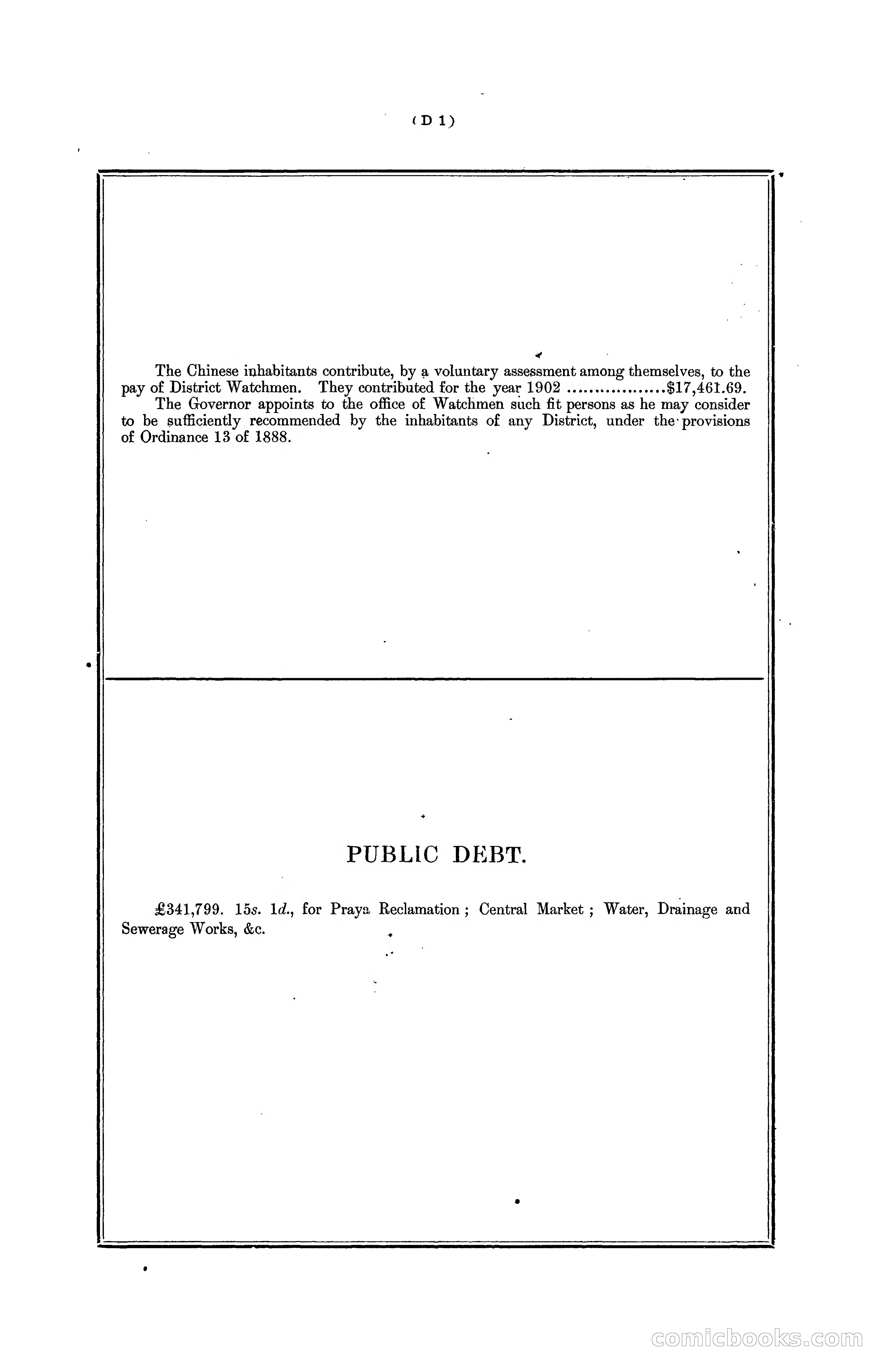 Hongkong Blue Book for the Year, 1902 — page 70 of 395