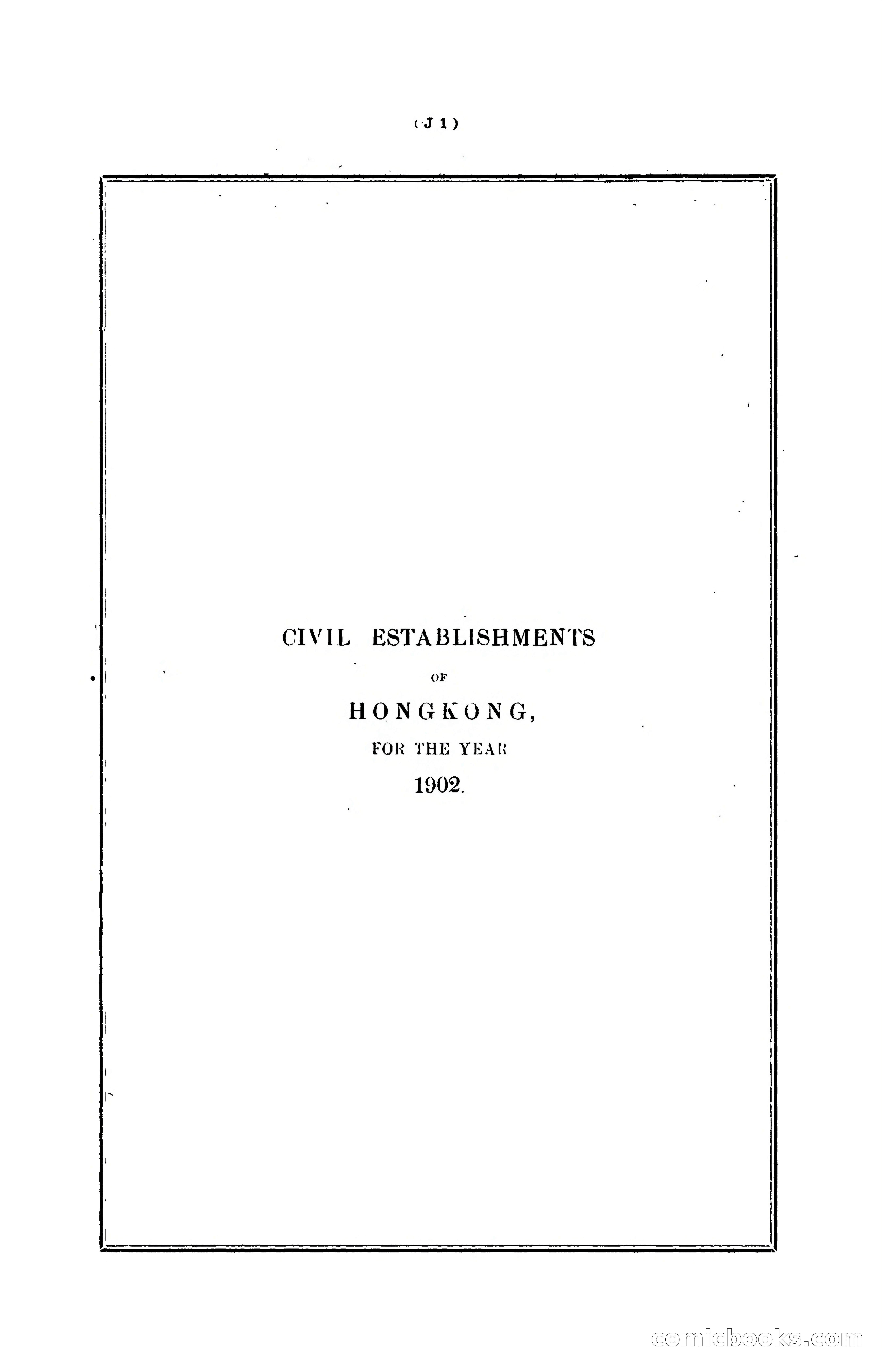 Hongkong Blue Book for the Year, 1902 — page 116 of 395