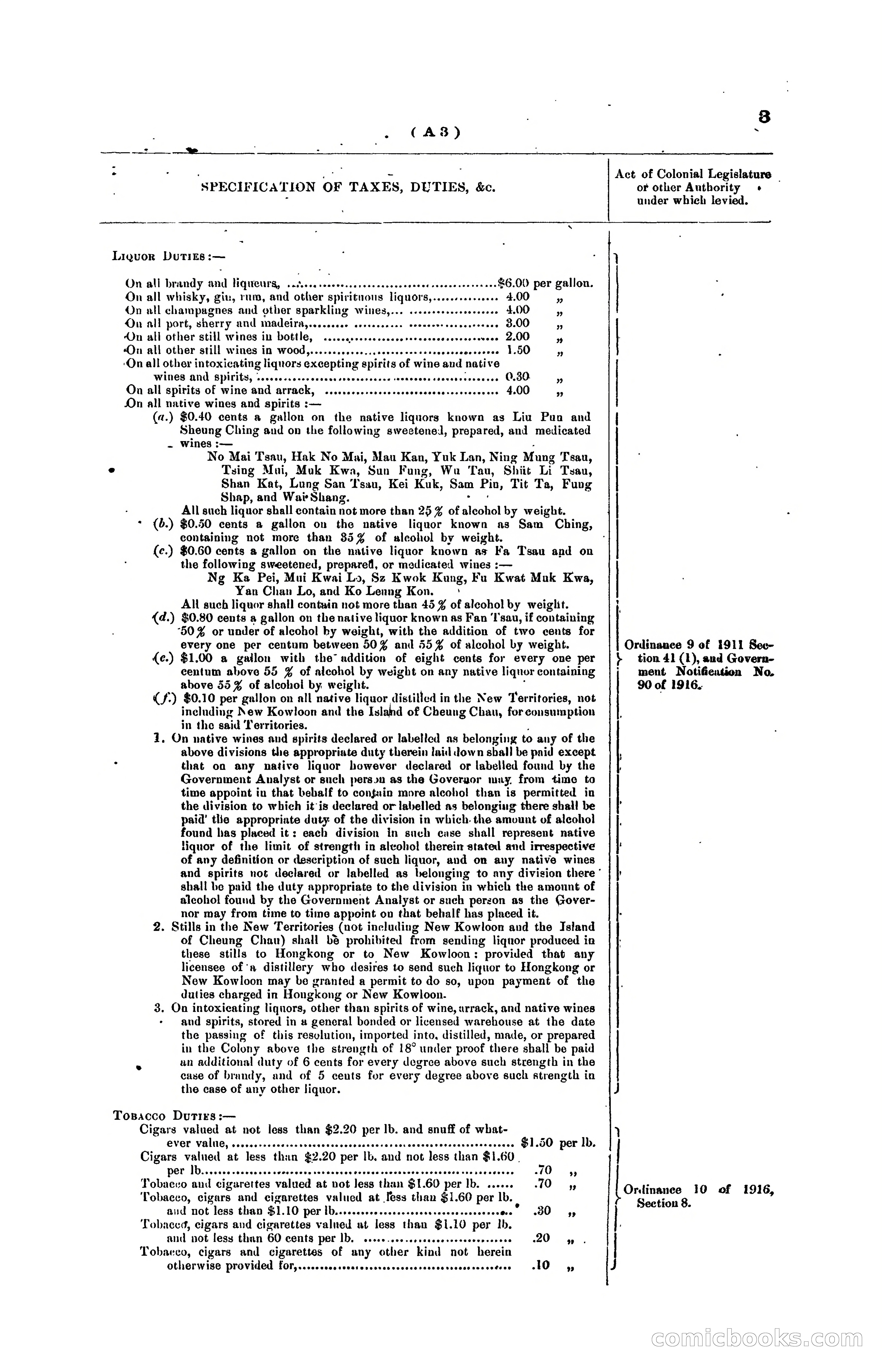 Hong Kong Blue Book for the Year, 1919 — page 11 of 367