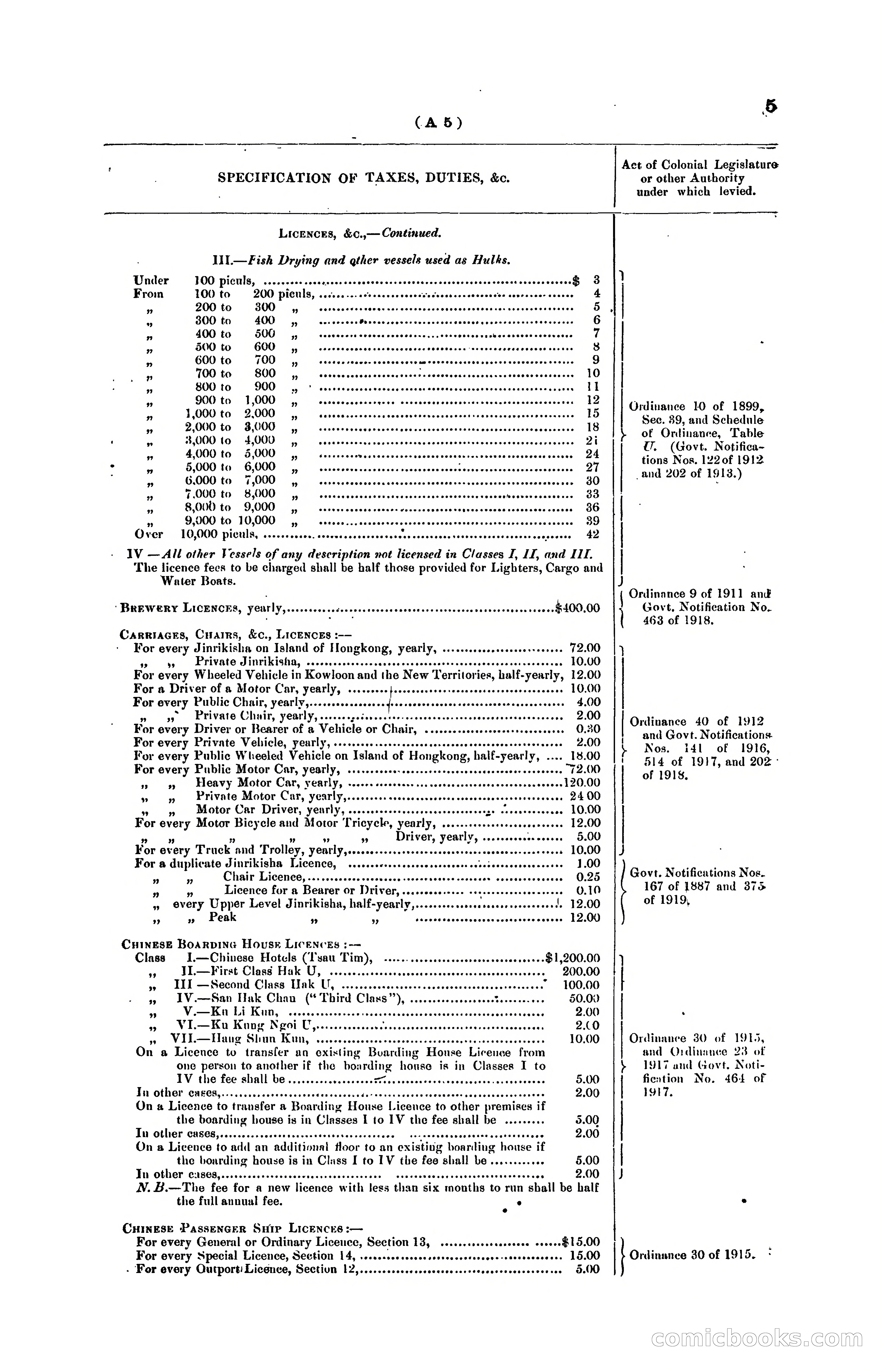 Hong Kong Blue Book for the Year, 1919 — page 13 of 367