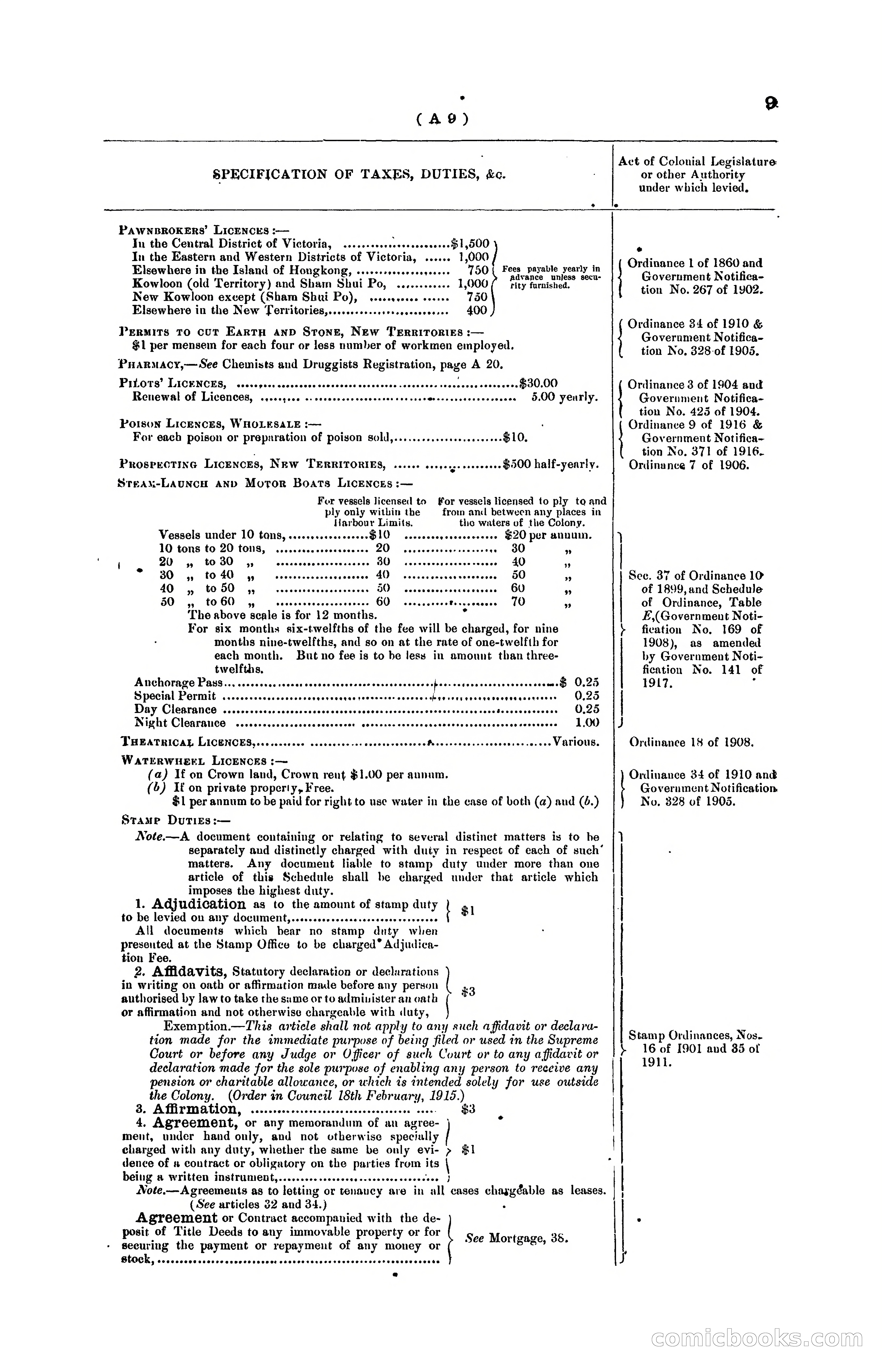 Hong Kong Blue Book for the Year, 1919 — page 17 of 367