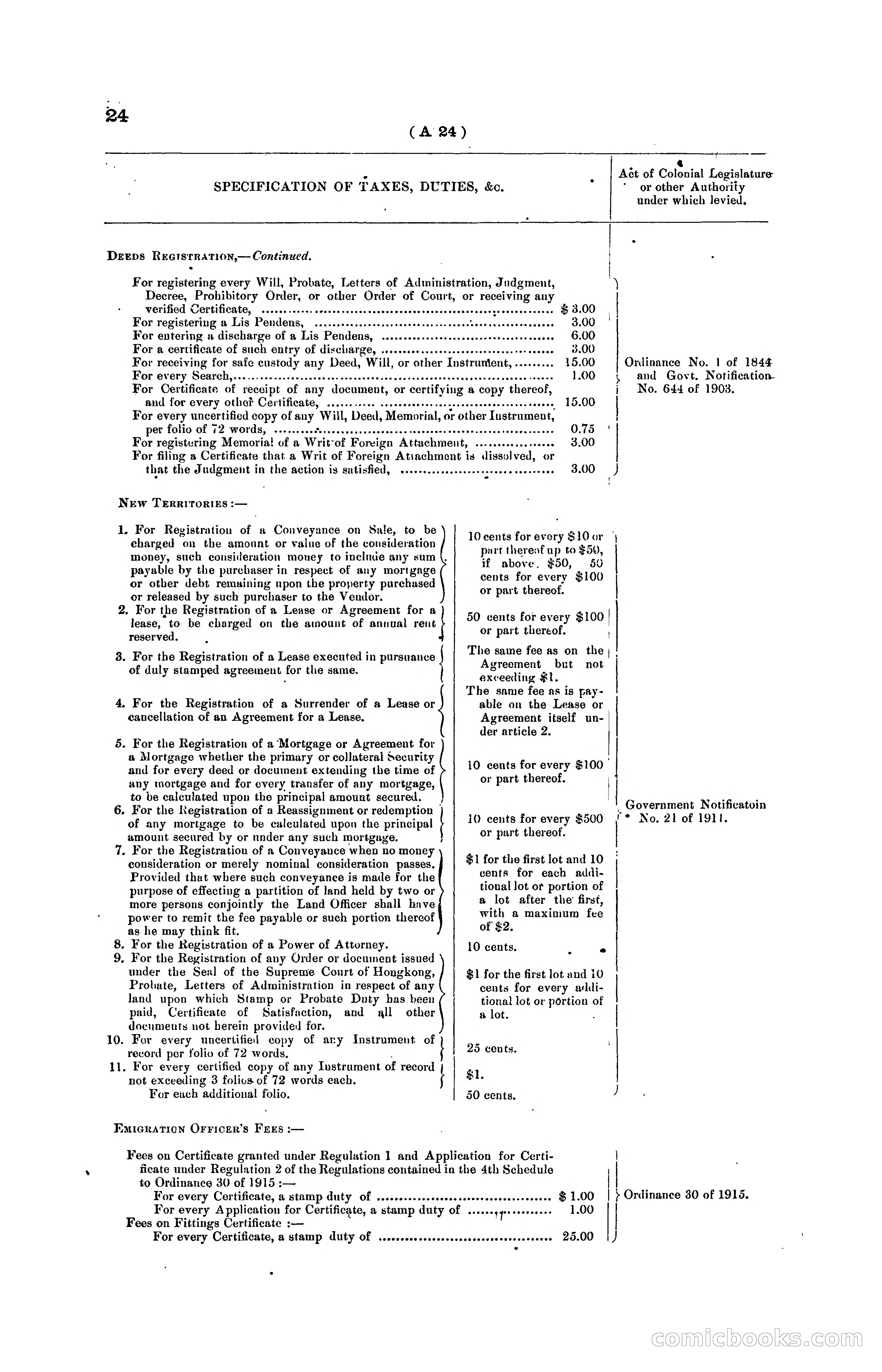Hong Kong Blue Book for the Year, 1919 — page 32 of 367