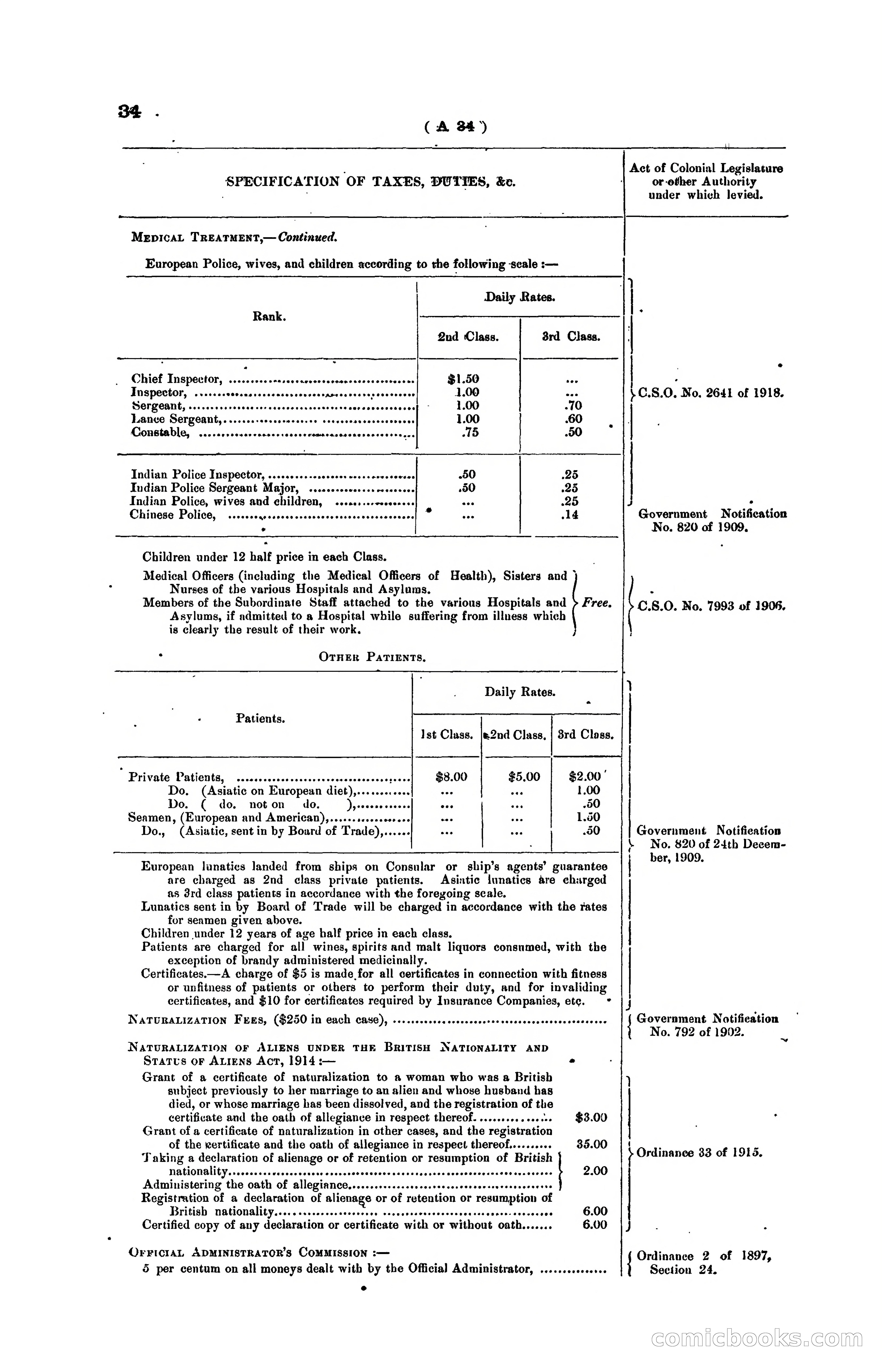 Hong Kong Blue Book for the Year, 1919 — page 42 of 367