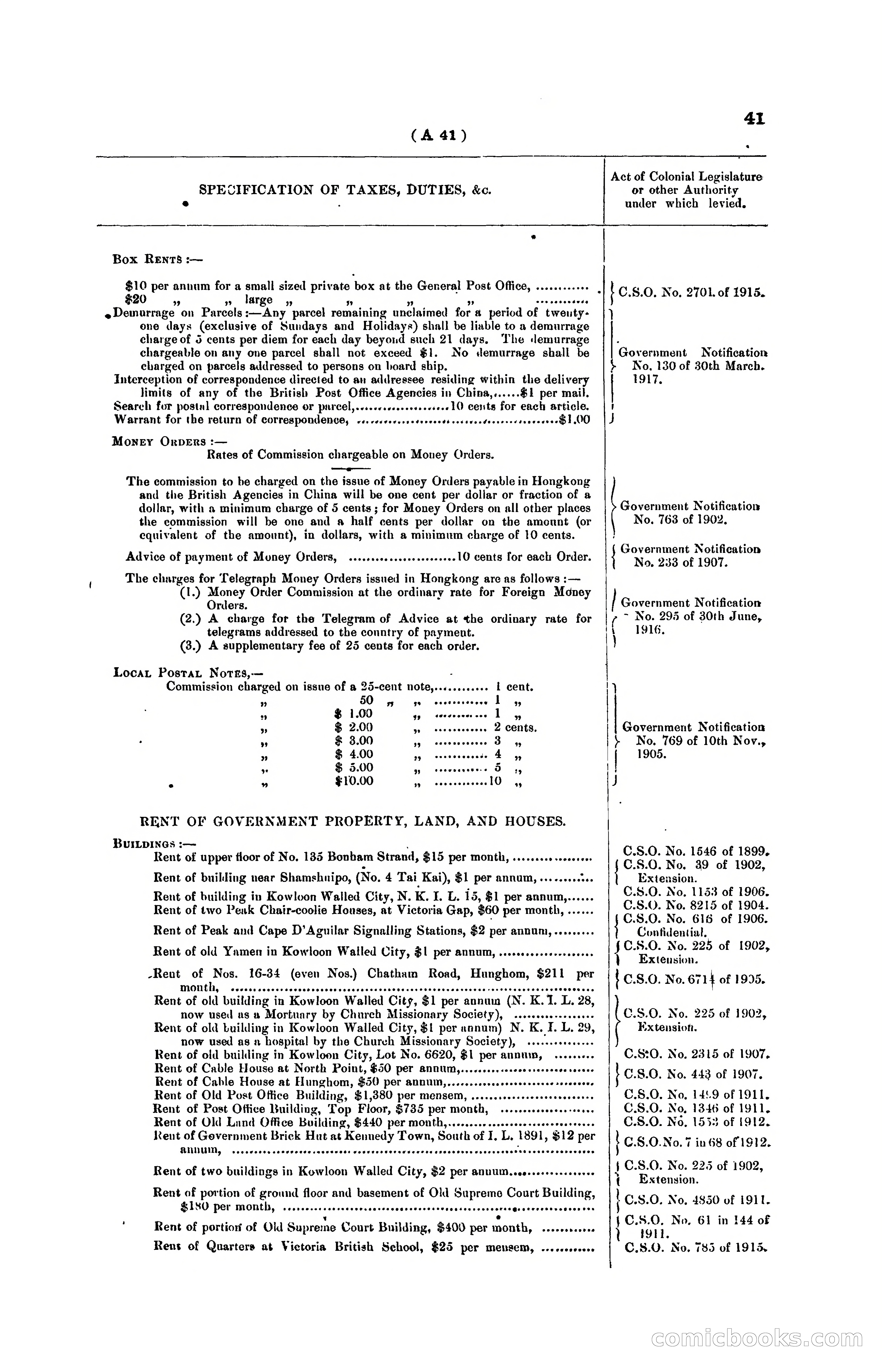 Hong Kong Blue Book for the Year, 1919 — page 49 of 367
