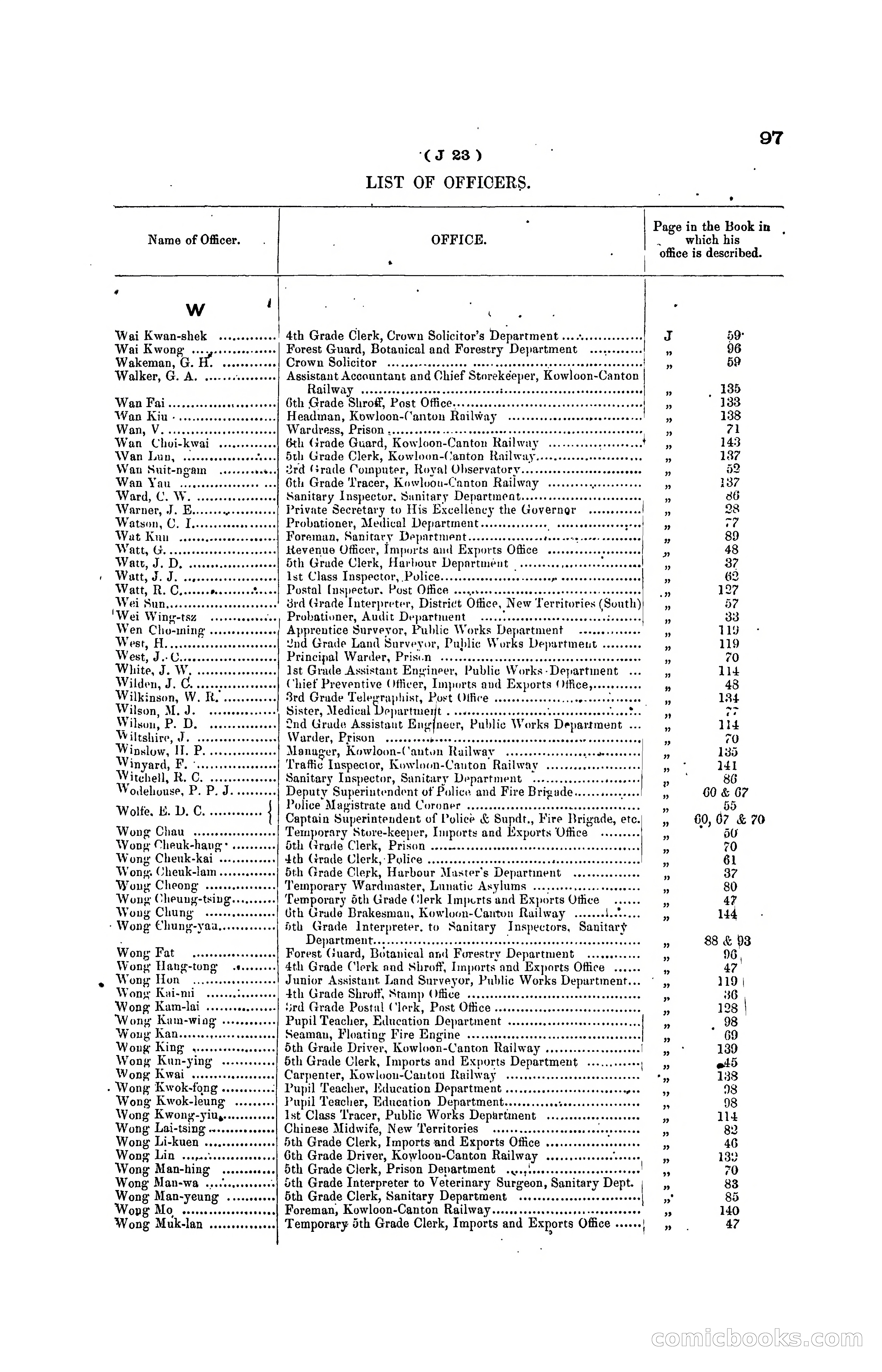 Hong Kong Blue Book for the Year, 1919 — page 105 of 367