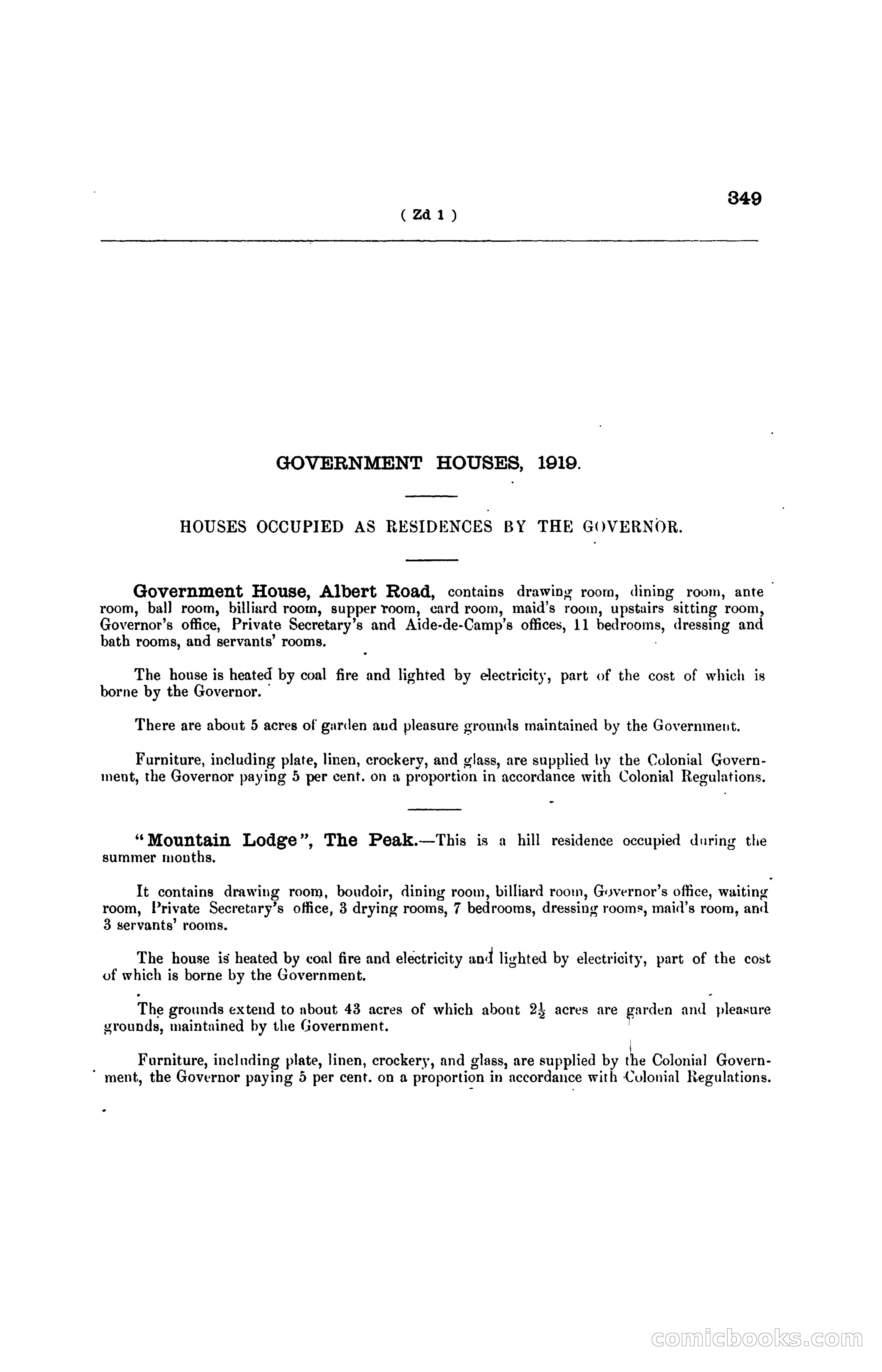 Hong Kong Blue Book for the Year, 1919 — page 364 of 367