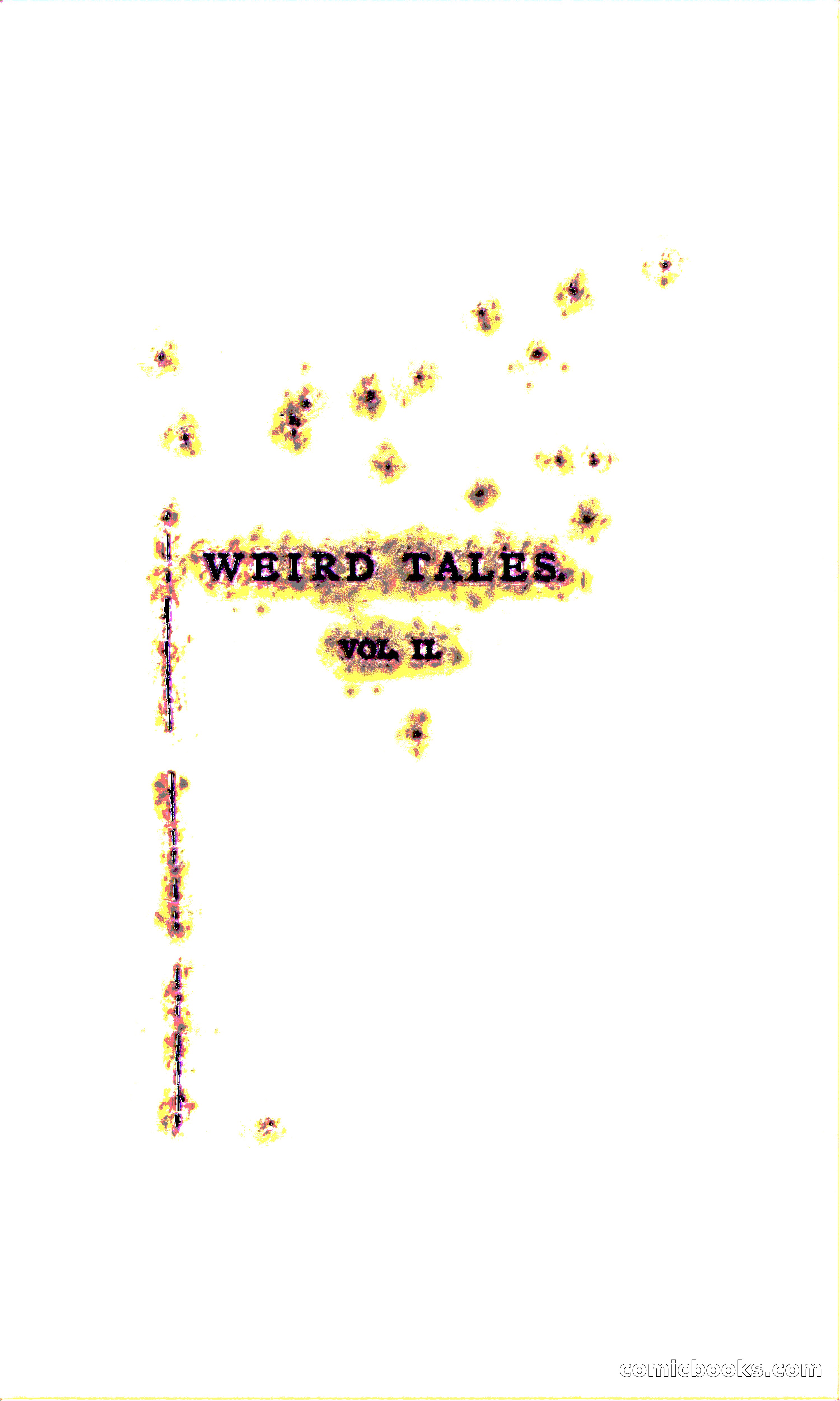 Weird Tales, Vol. II
