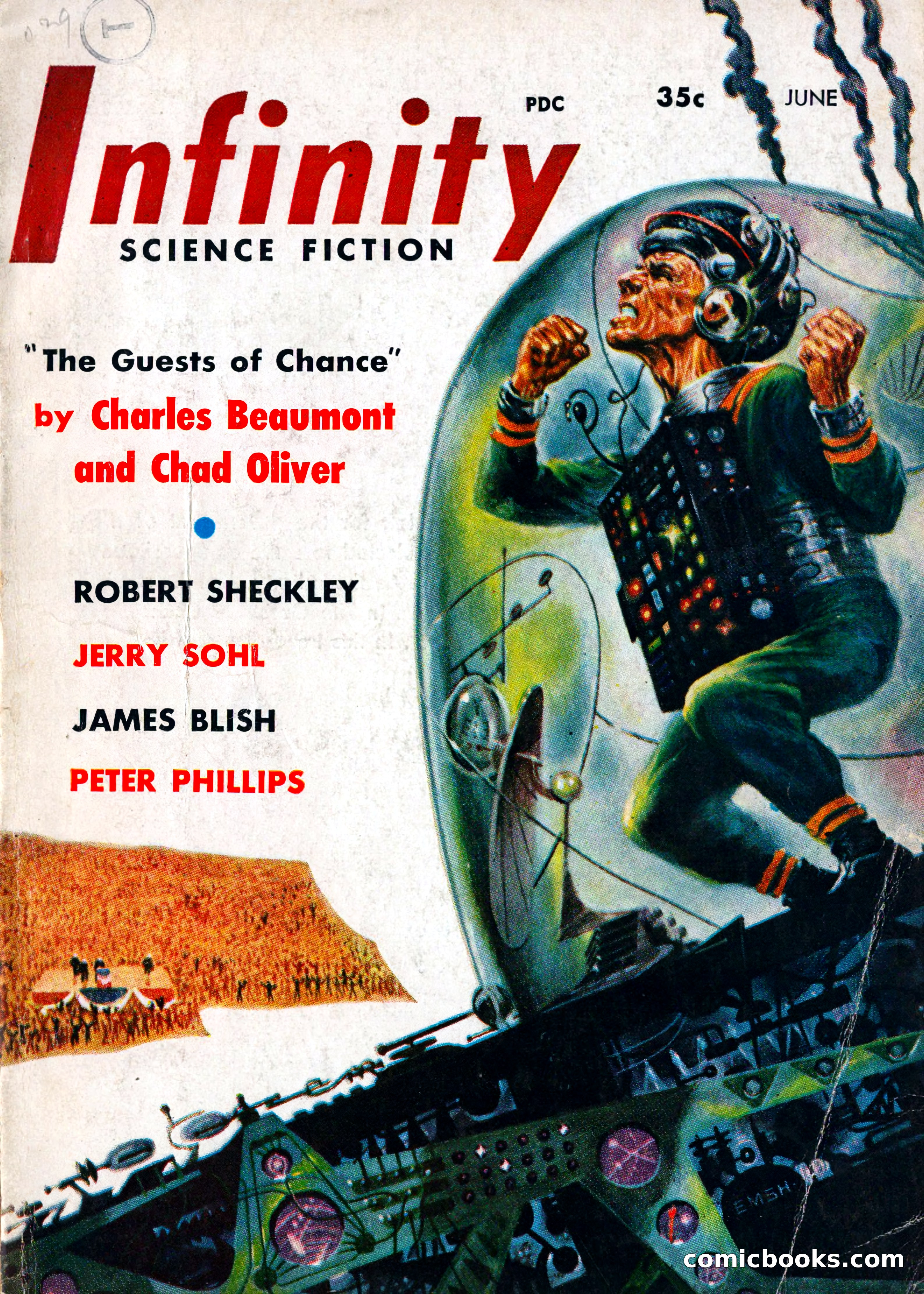 Infinity Science Fiction, June 1956