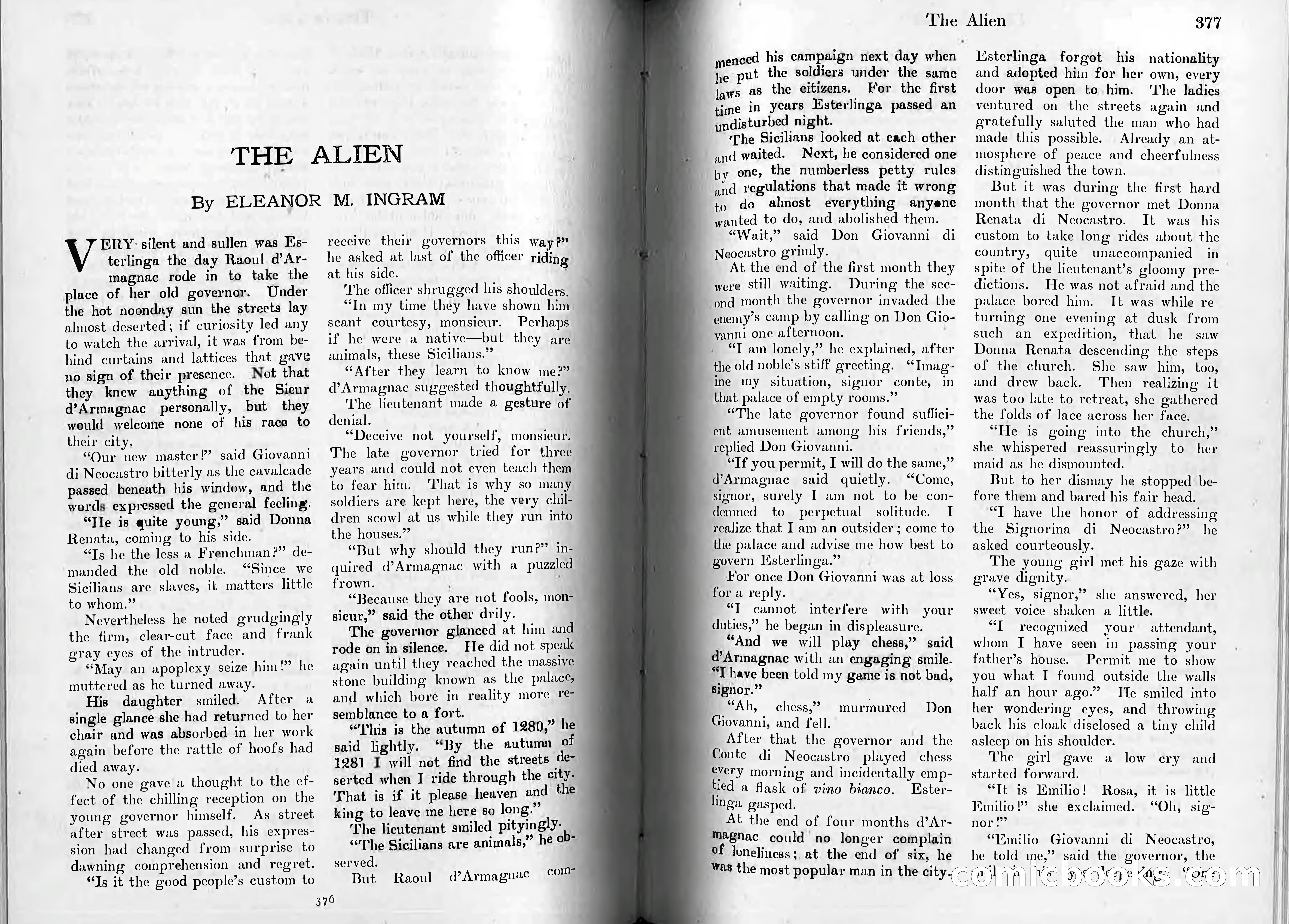 The Alien — page 1 of 5