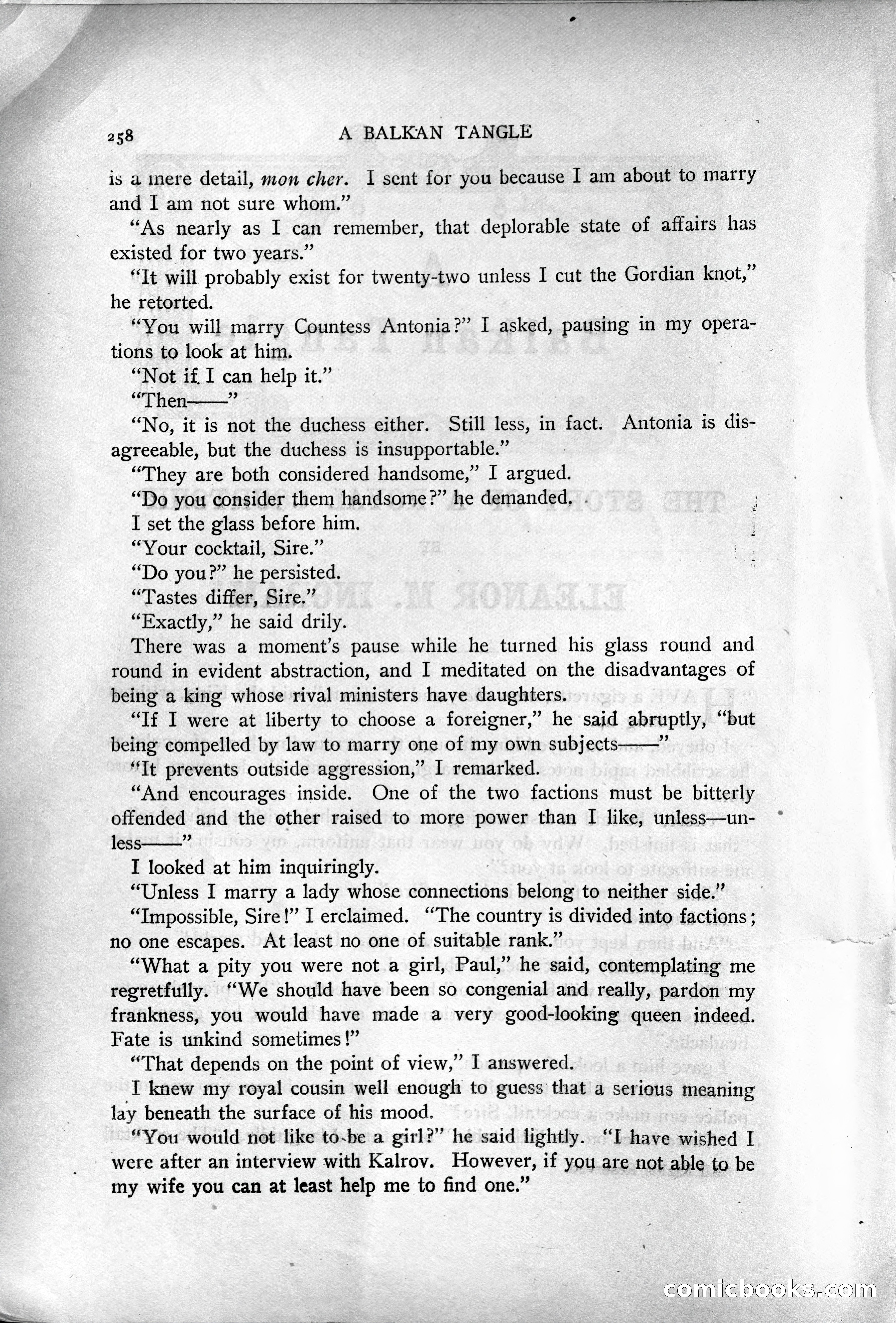A Balkan Tangle: The Story of a Royal Courtship — page 2 of 19