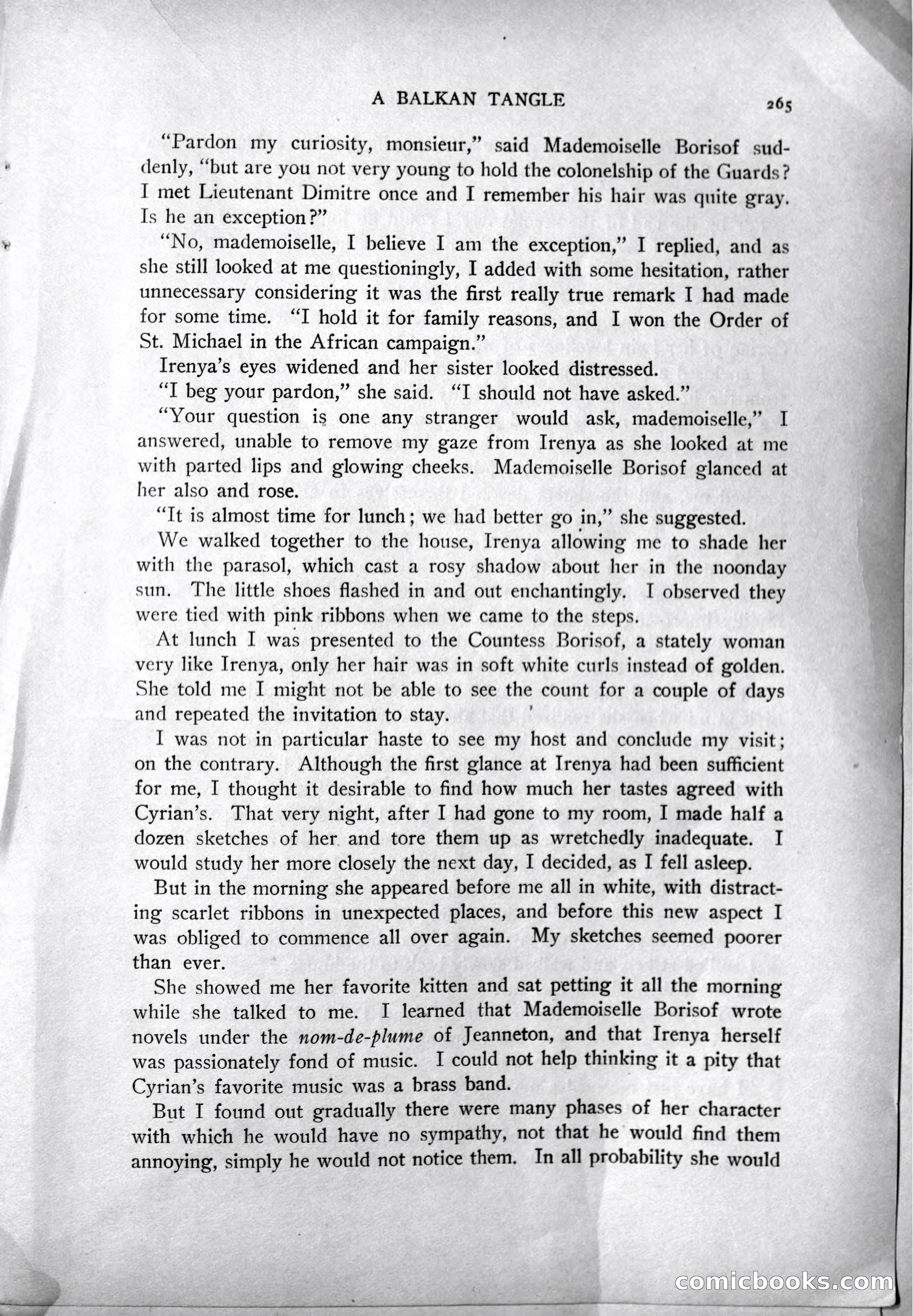 A Balkan Tangle: The Story of a Royal Courtship — page 9 of 19