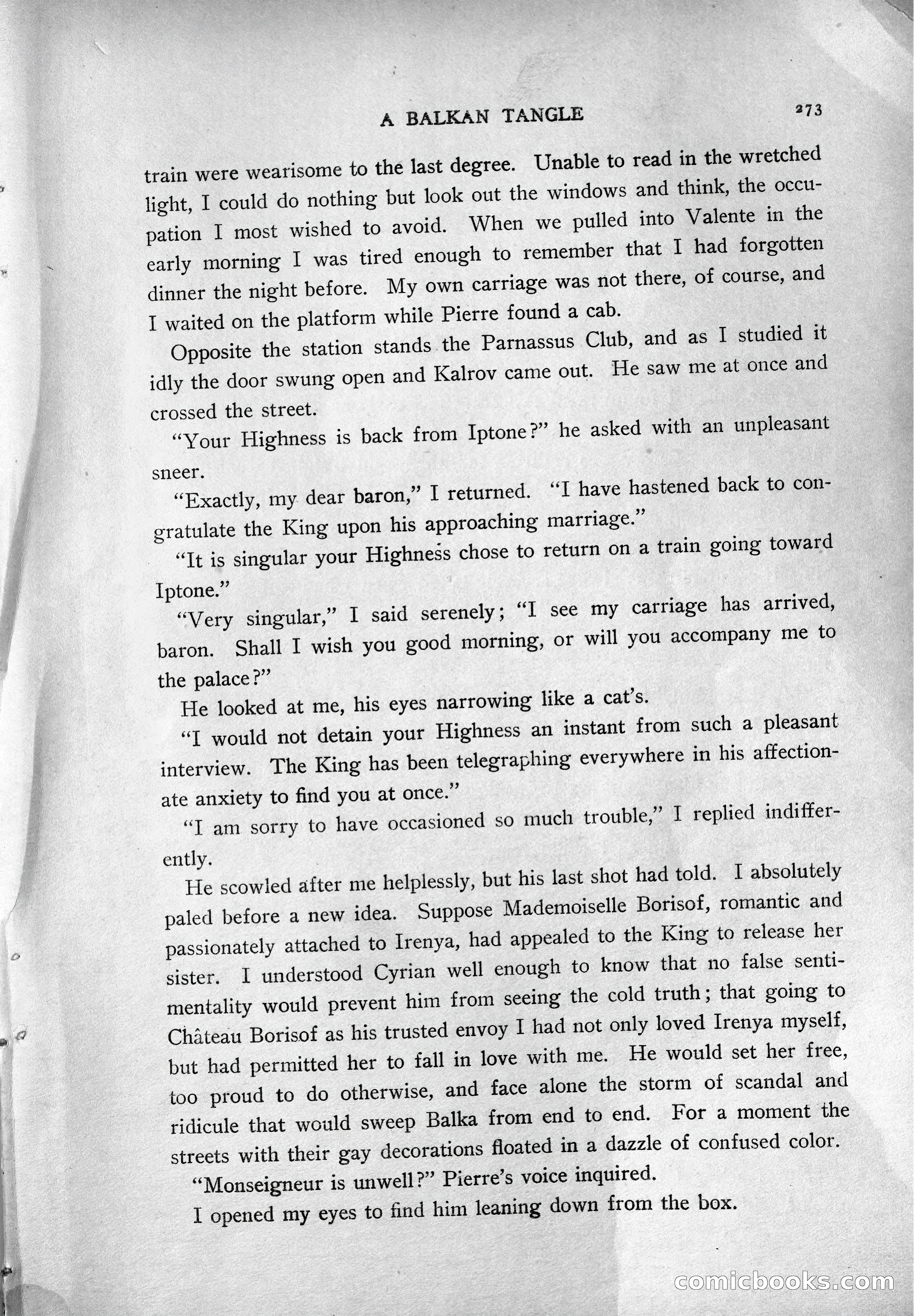A Balkan Tangle: The Story of a Royal Courtship — page 17 of 19