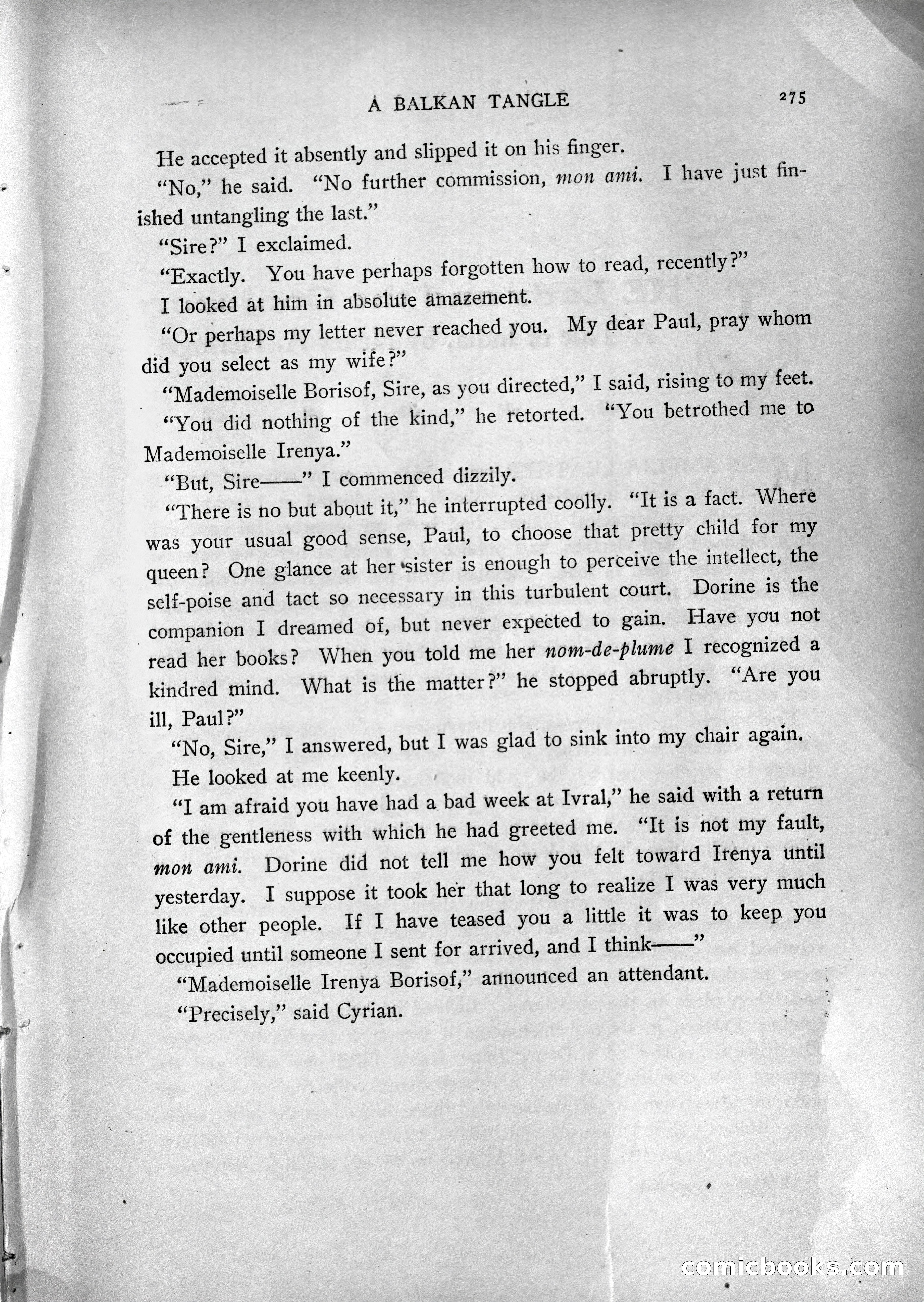 A Balkan Tangle: The Story of a Royal Courtship — page 19 of 19