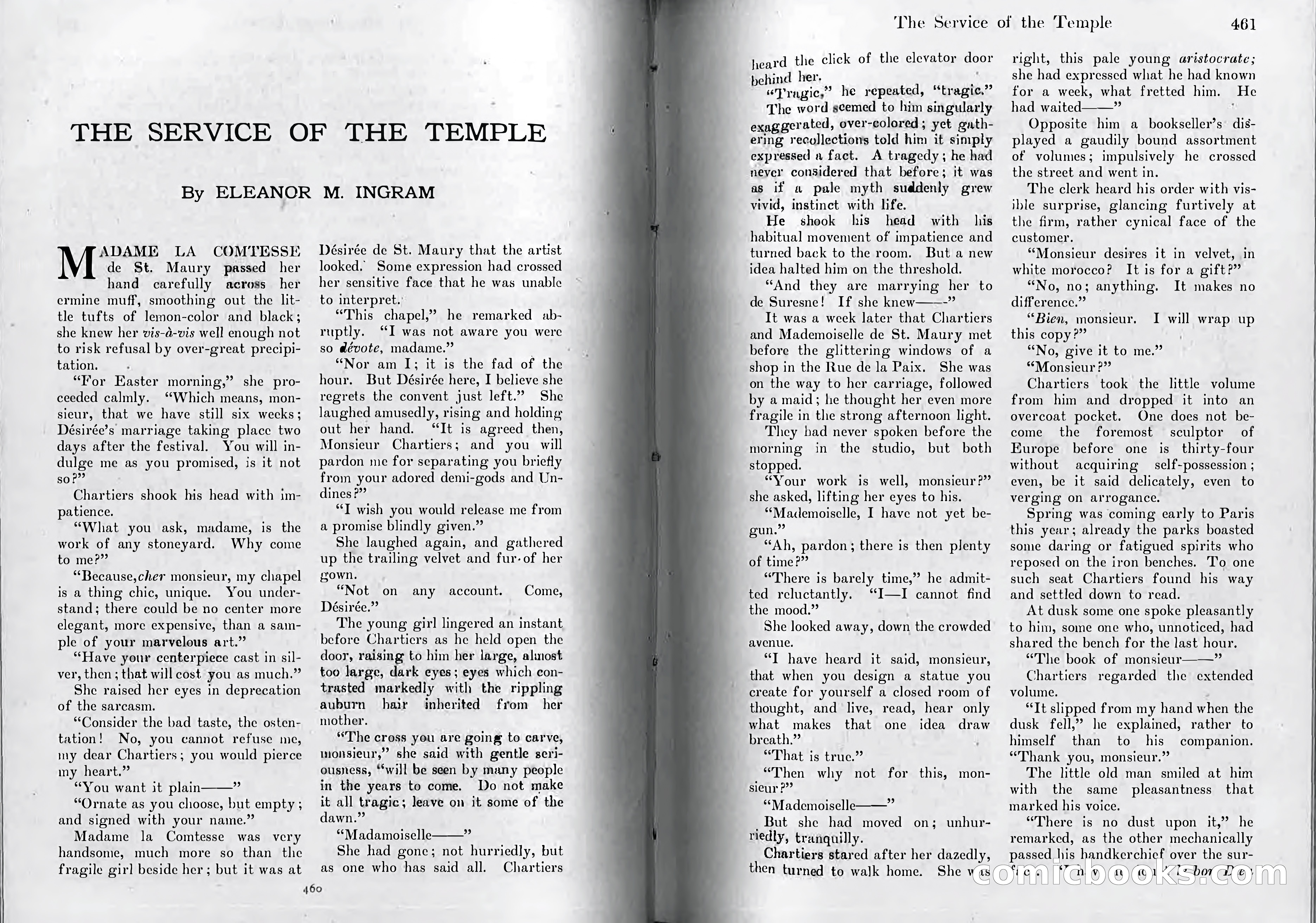 The Service of the Temple