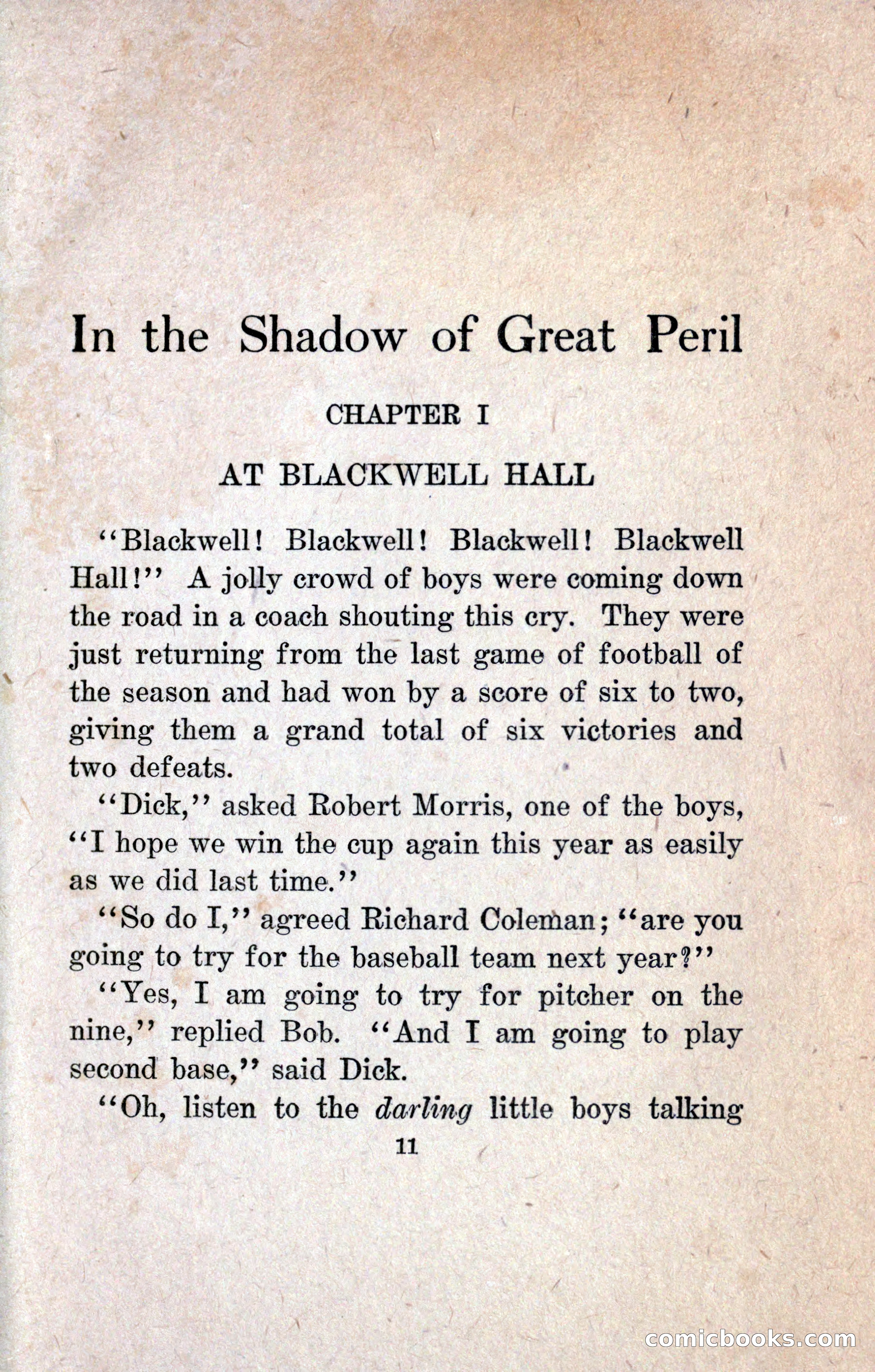 In the Shadow of Great Peril — page 19 of 192