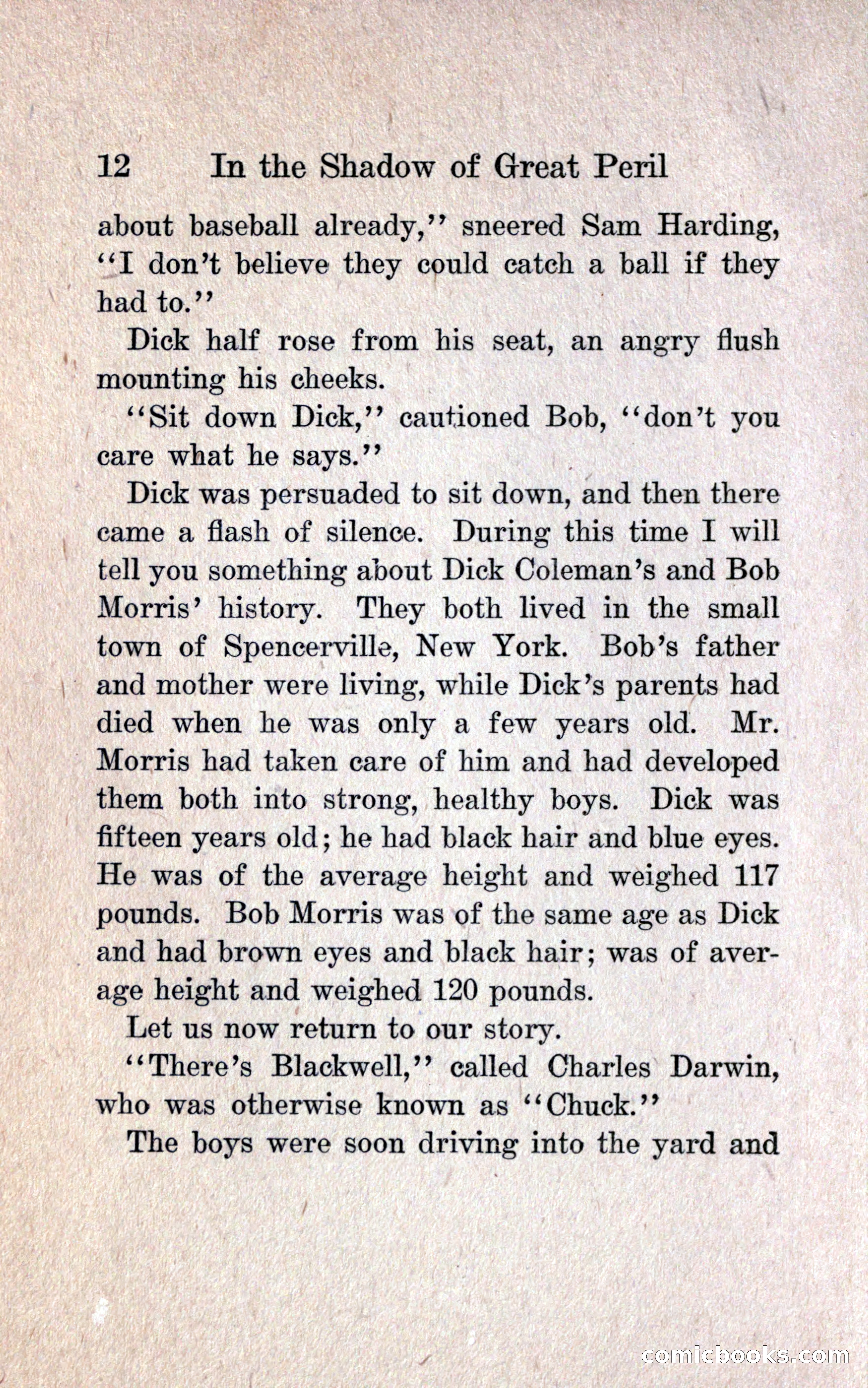 In the Shadow of Great Peril — page 20 of 192