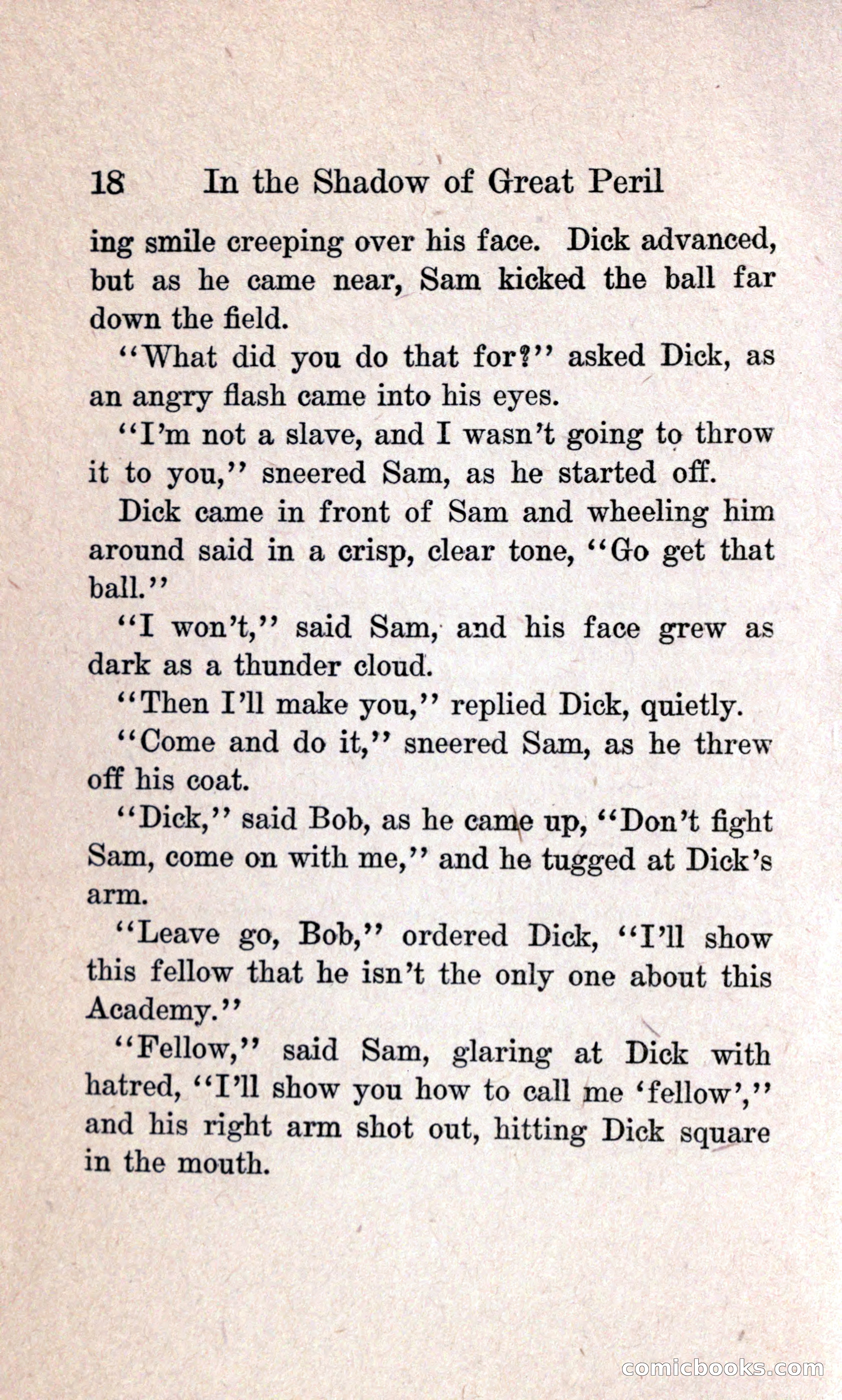 In the Shadow of Great Peril — page 26 of 192