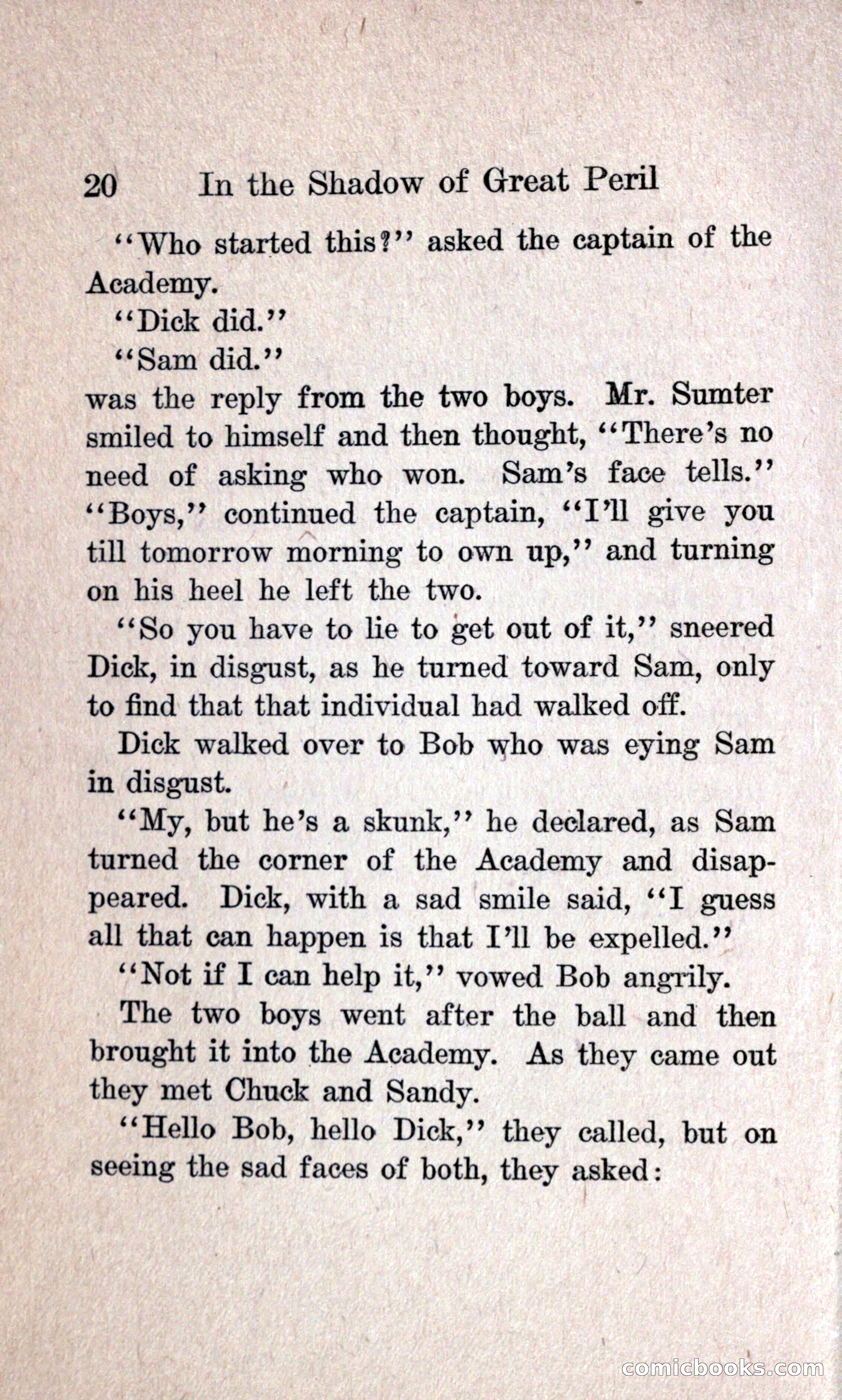 In the Shadow of Great Peril — page 28 of 192