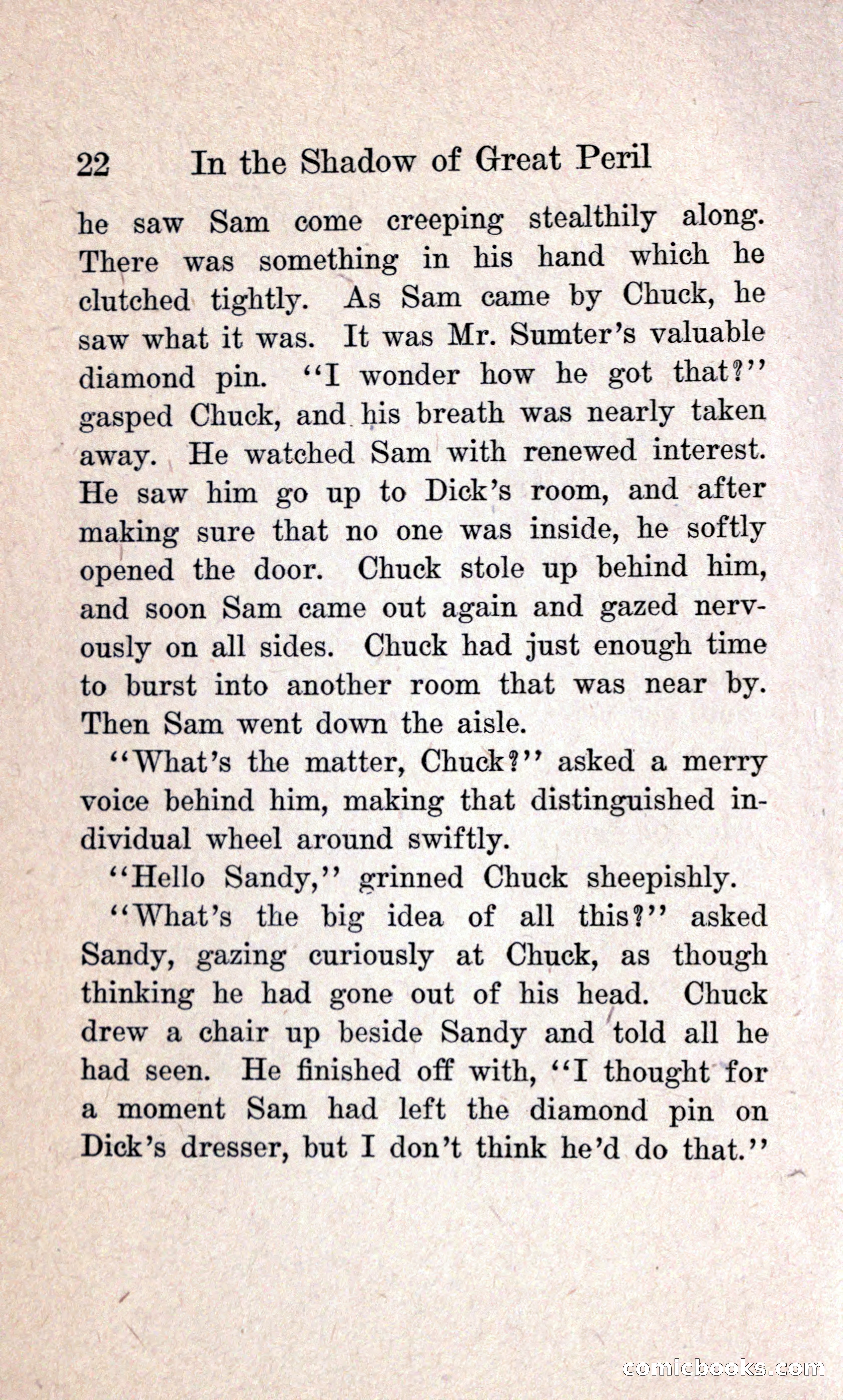 In the Shadow of Great Peril — page 30 of 192