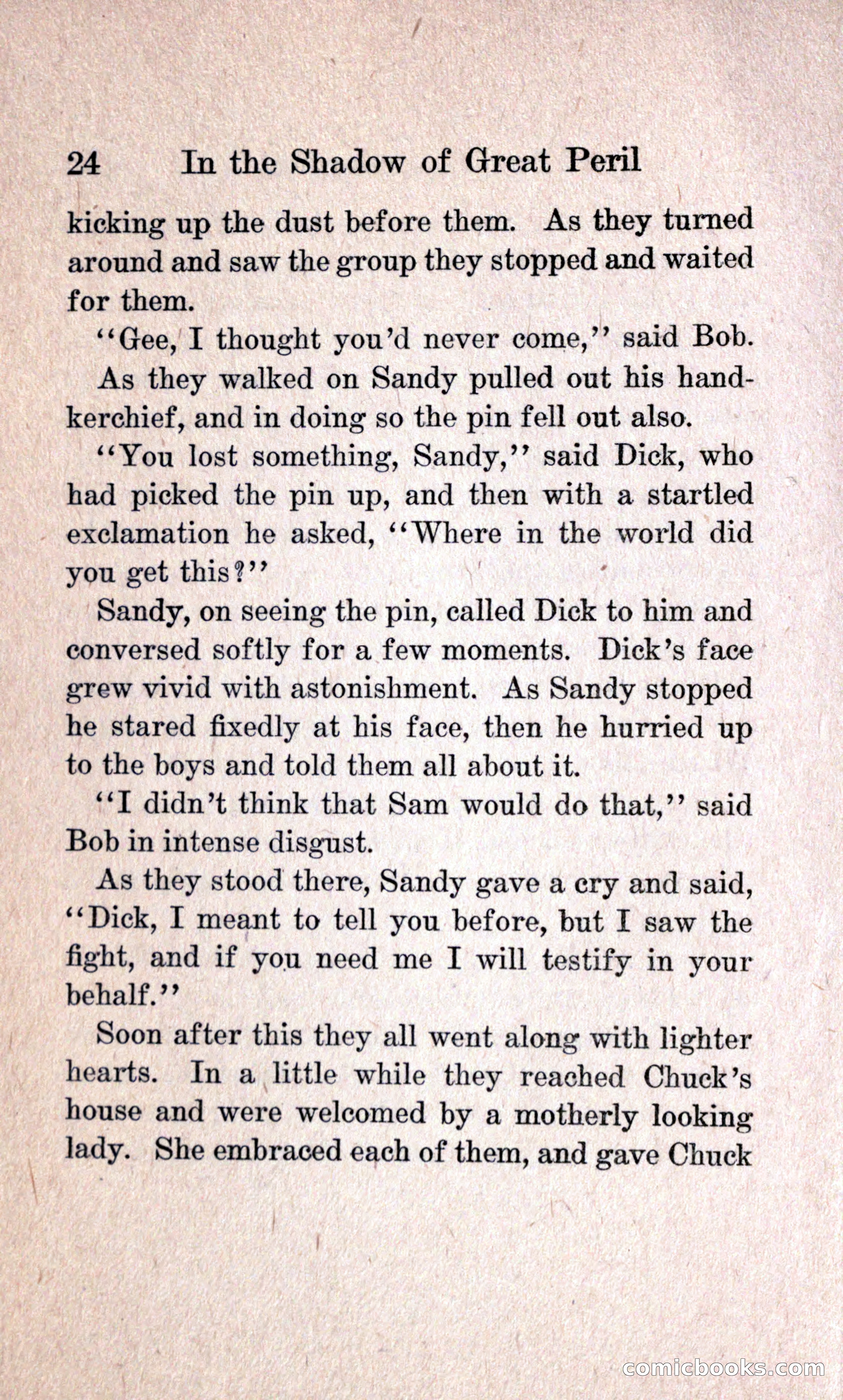 In the Shadow of Great Peril — page 32 of 192
