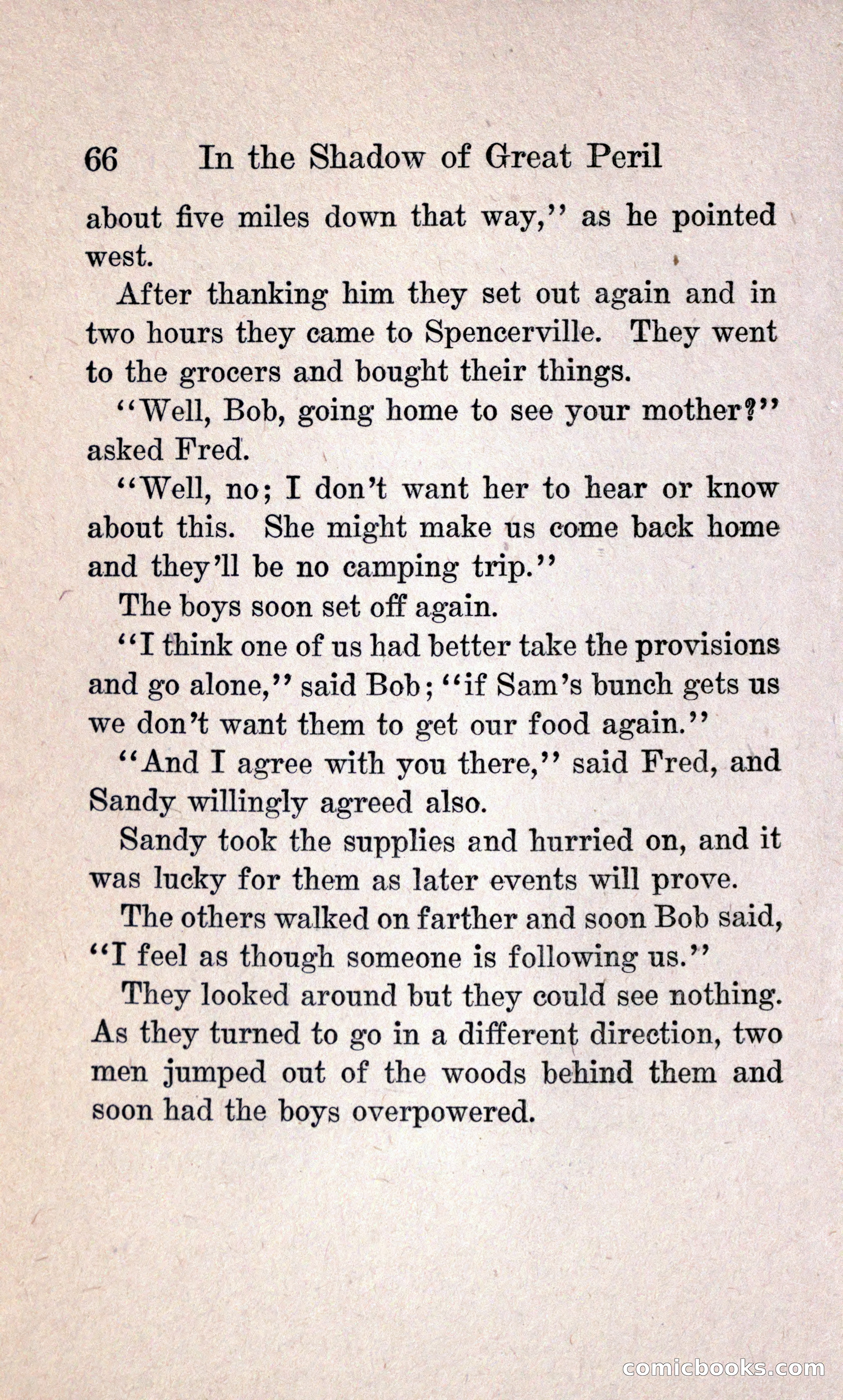 In the Shadow of Great Peril — page 74 of 192
