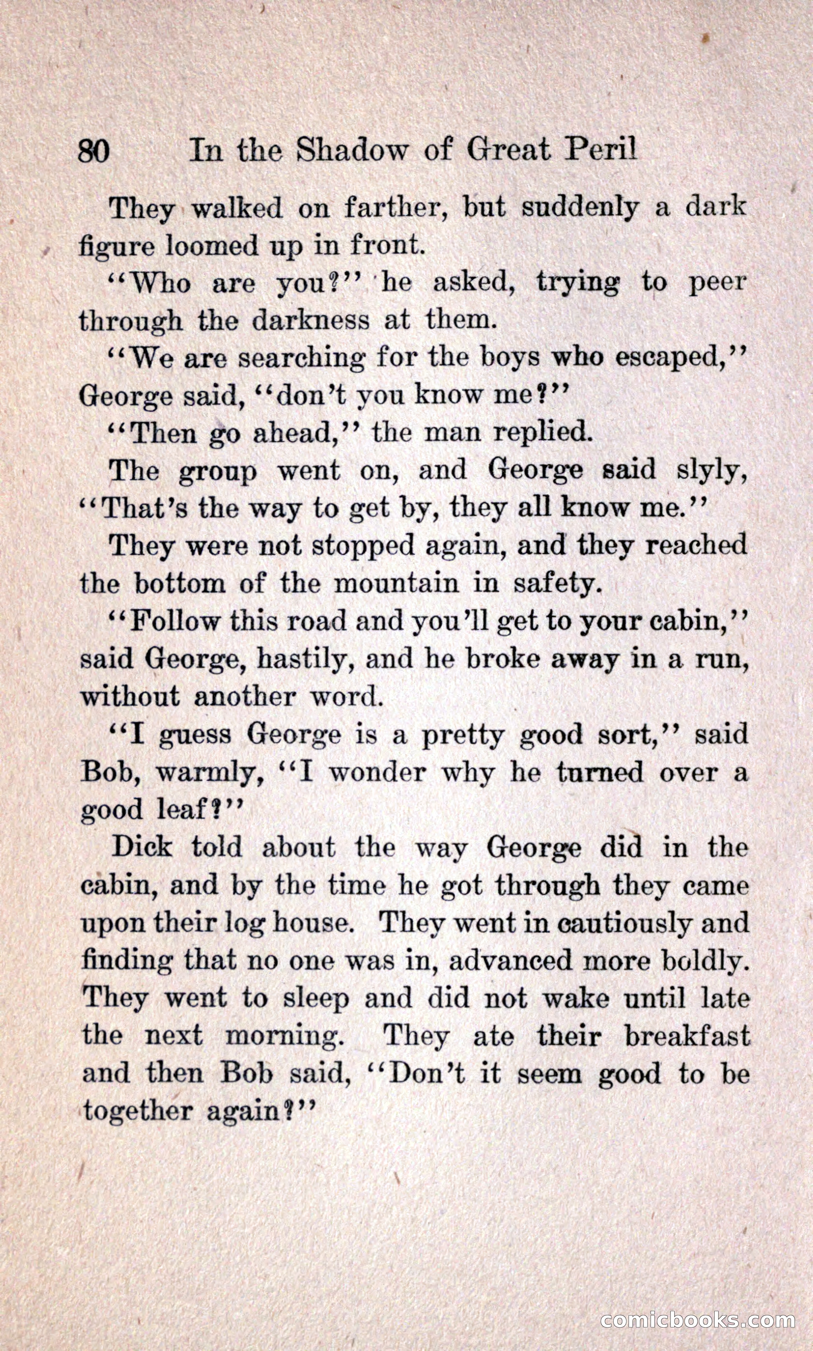 In the Shadow of Great Peril — page 88 of 192