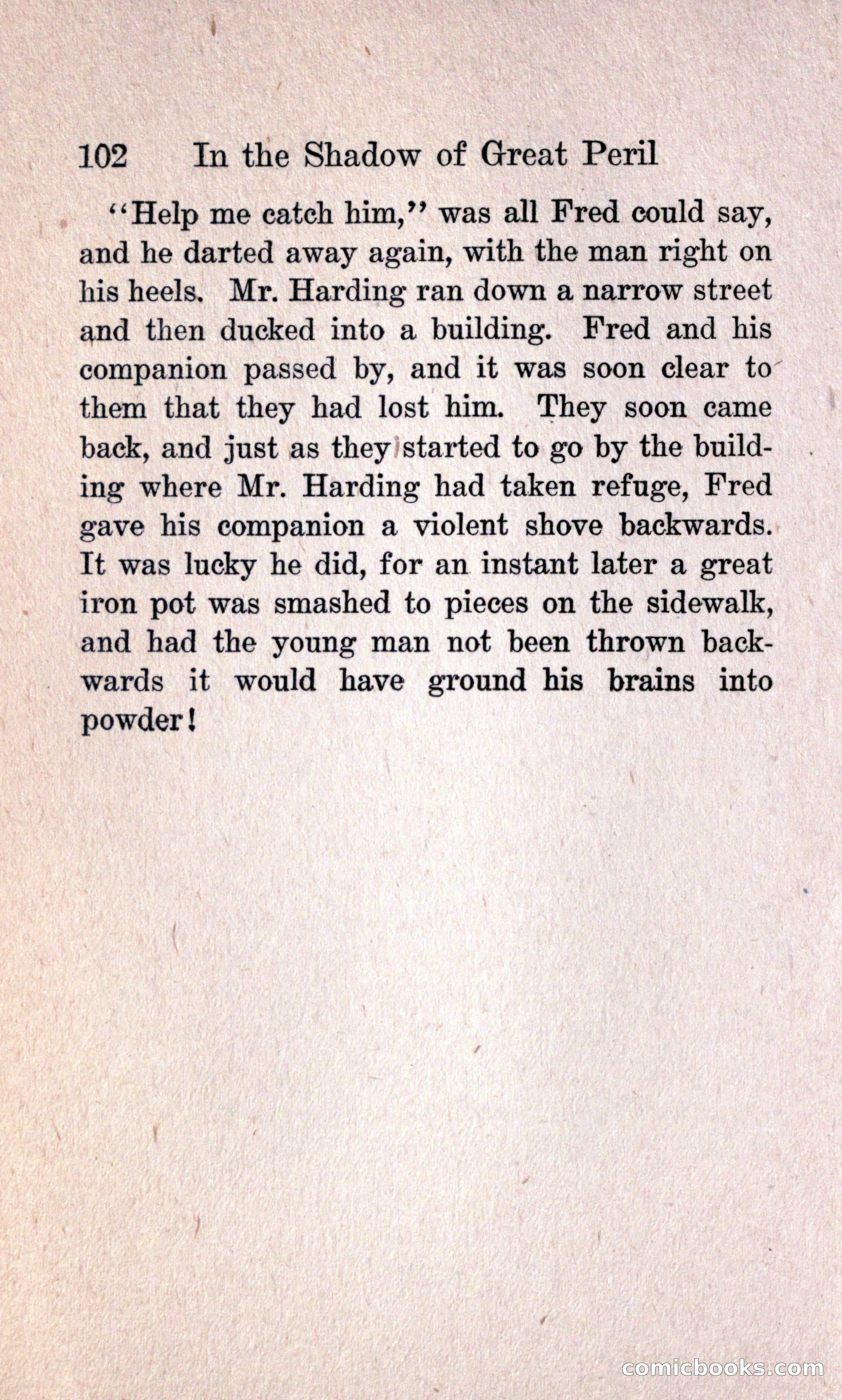 In the Shadow of Great Peril — page 110 of 192